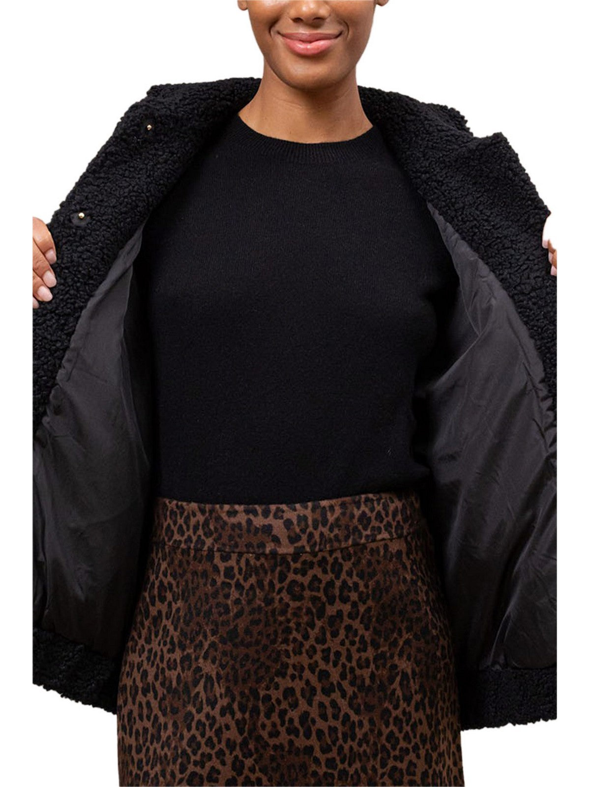 MC2 SAINT BARTH Giubbino Donna  JEANNE TEDDY 01233I SB CLASSIC LEO 00 PATCH