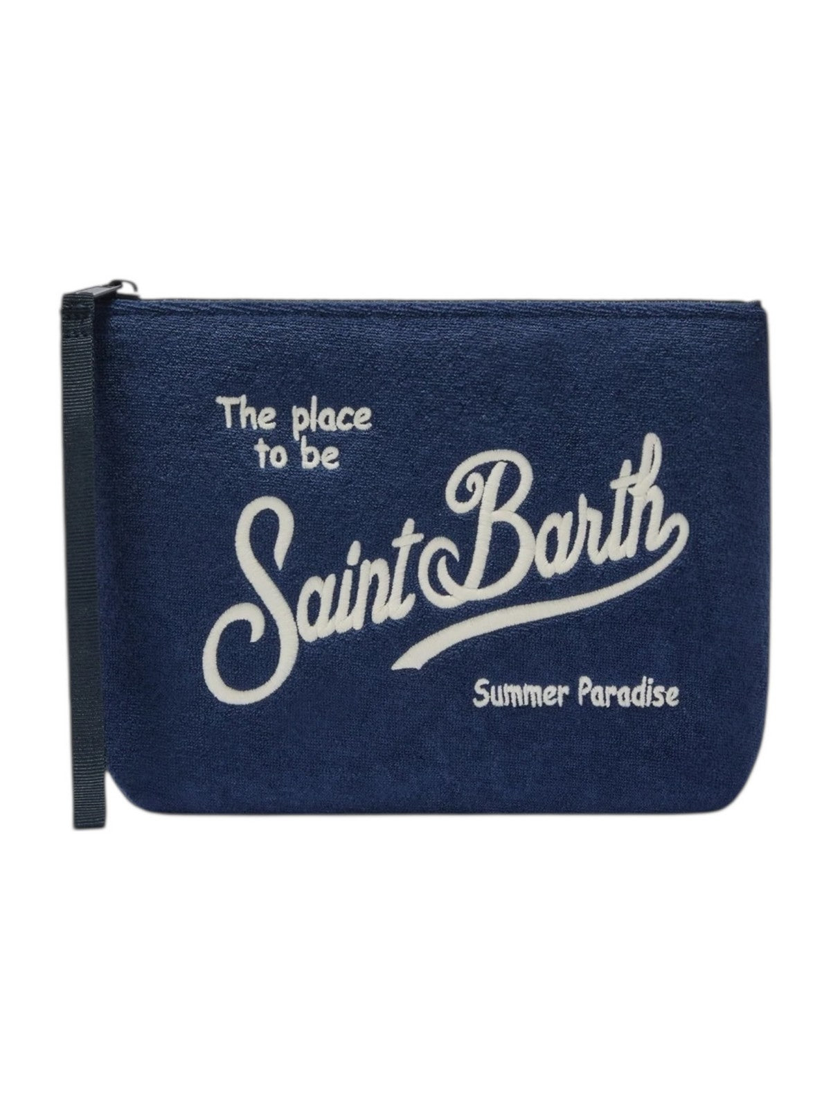 MC2 SAINT BARTH Pochette Unisex adulto  ALINE SPONGE 03029L BLU