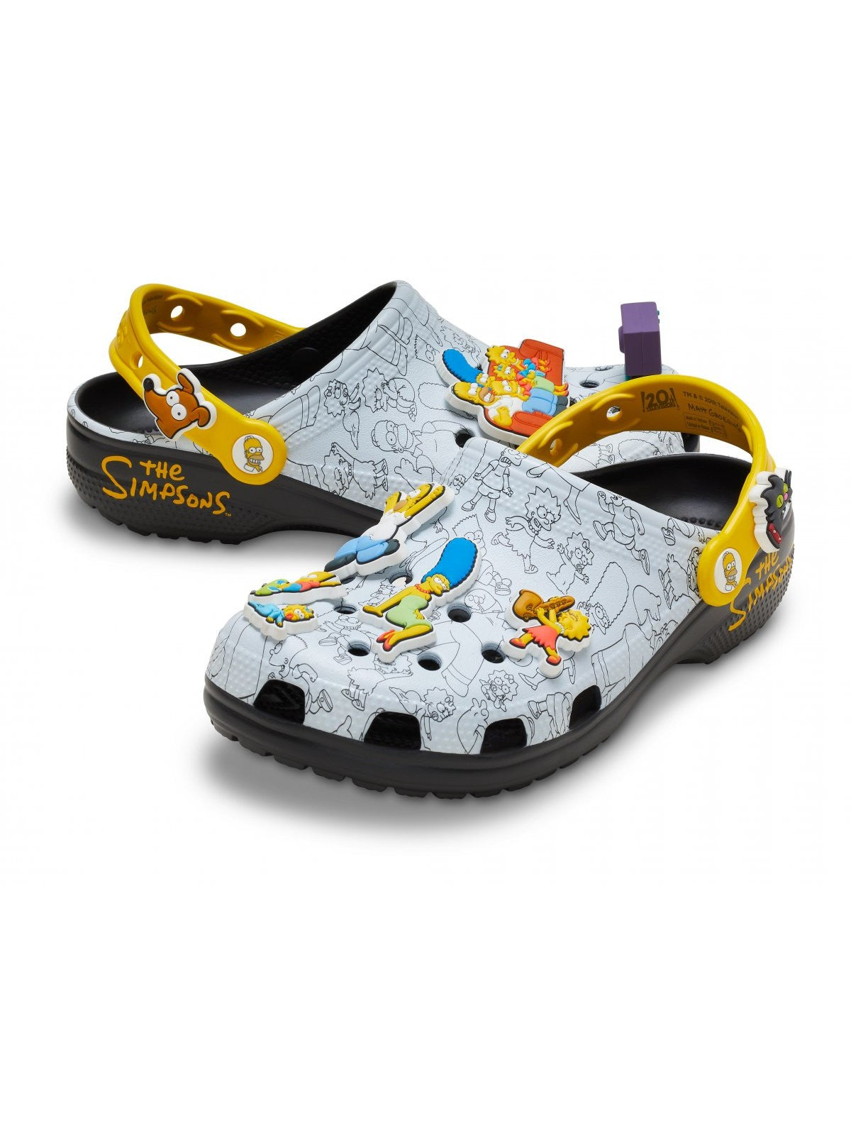 CROCS Ciabatta Uomo The Simpsons Classic Clog 211106 90H MULTI gioboutiqueweb