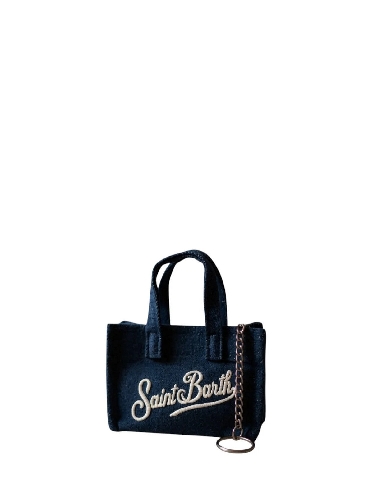 MC2 SAINT BARTH Portachiavi Donna  KEY BAG DENIM 00436L DENIM EMB