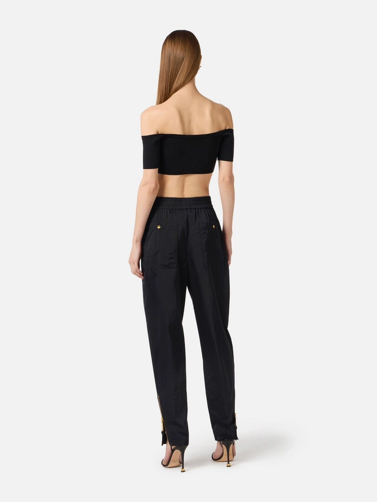 ELISABETTA FRANCHI Pantalone Donna  PA16461E2 110 Nero