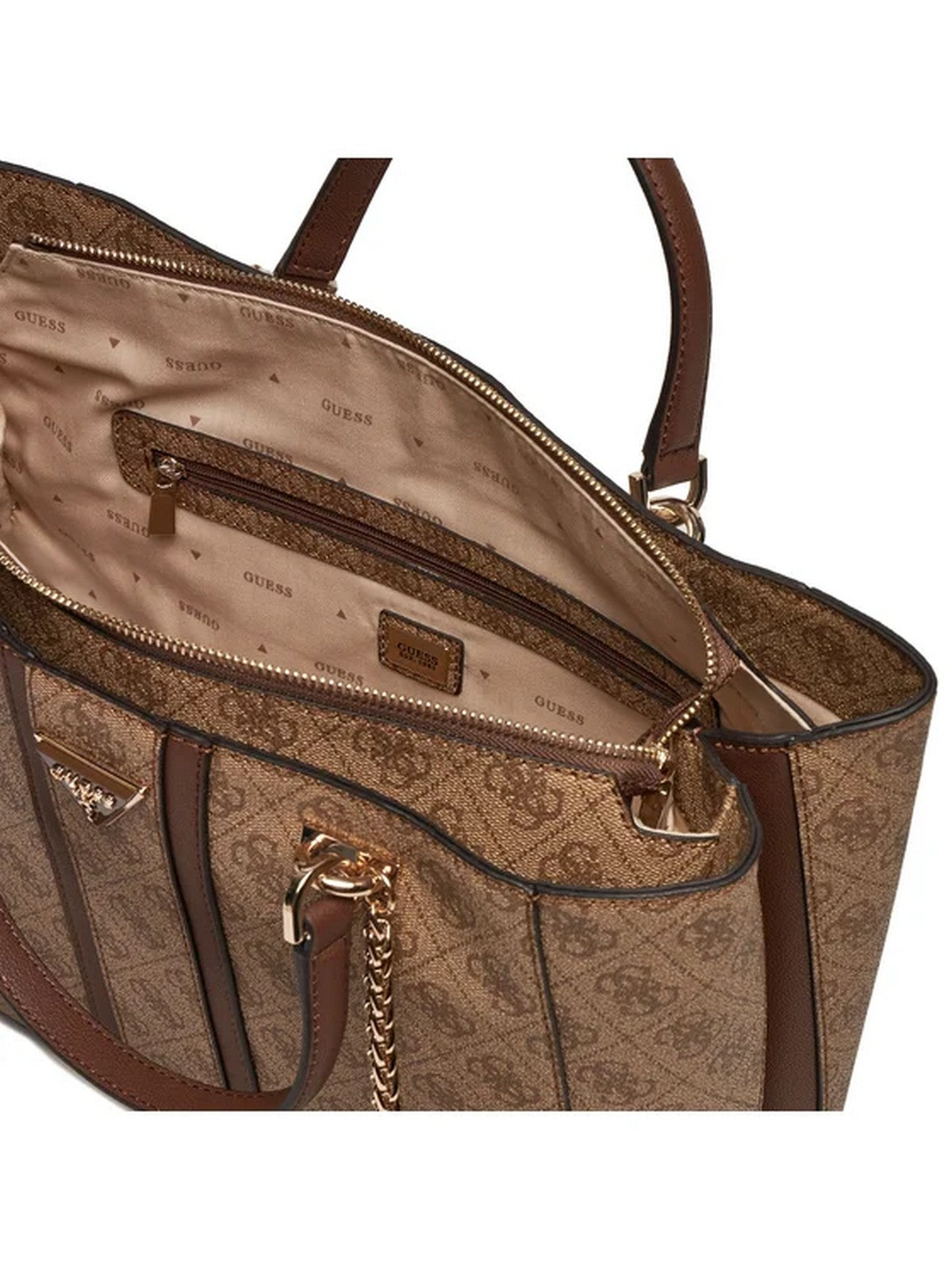 GUESS Mini sac à bandoulière pour femmes HWSG90 00220 LGW marron