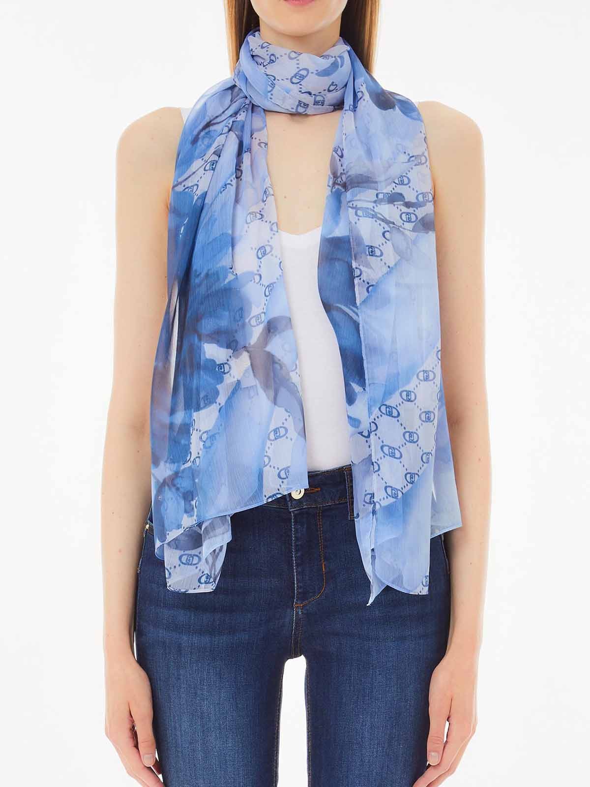 LIU JO SOFT Stola Donna  2A5032T0300 73936 Blu gioboutiqueweb