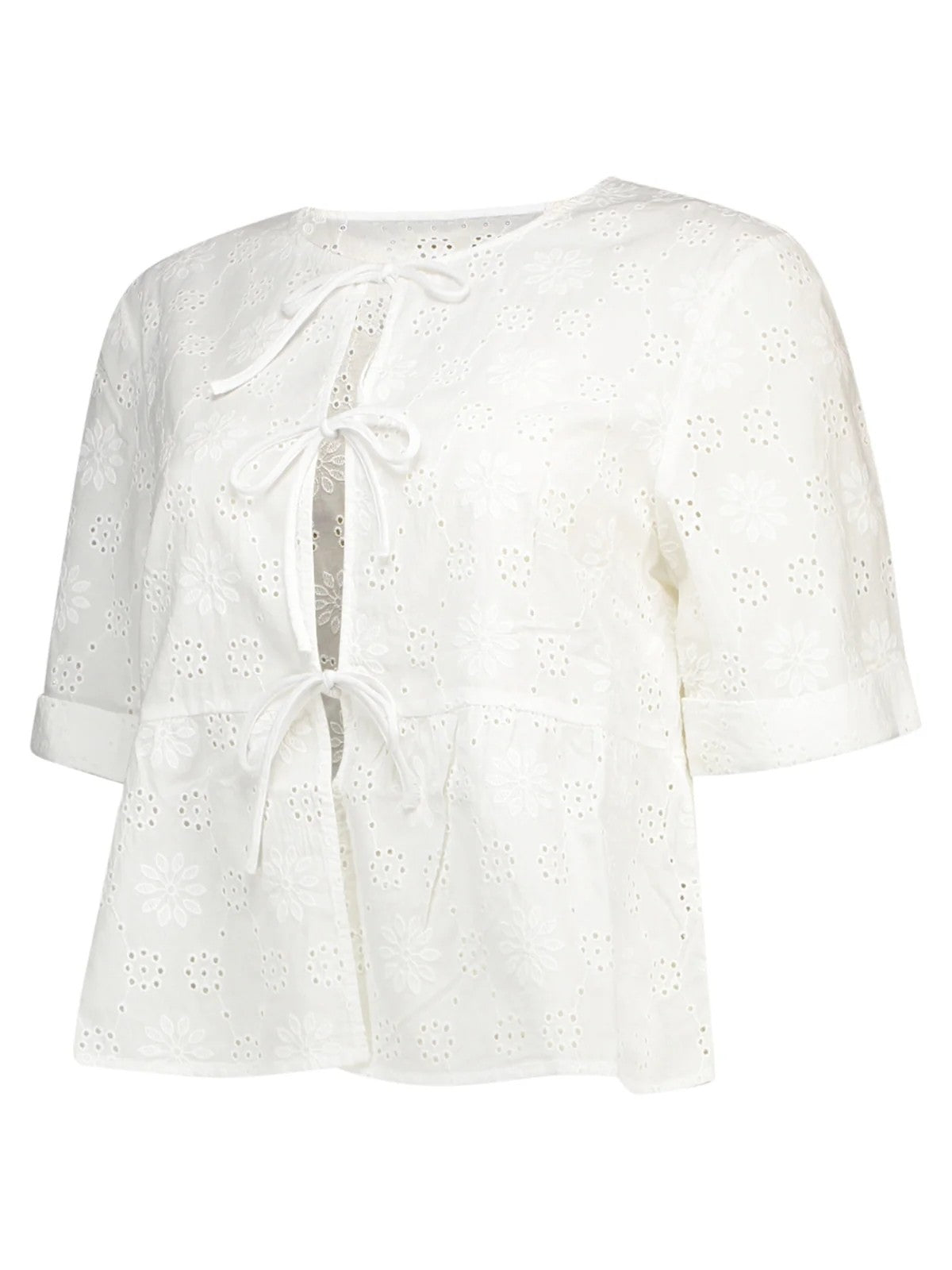 MC2 SAINT BARTH Blusa Donna  ALYSON 01422L SANGALLO FLEUR EMBRY 01
