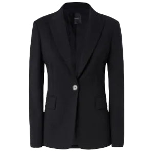 PINKO Giacca Donna Signum Giacca Punto Stoffa Con 100254-A24C Z99 Nero gioboutiqueweb