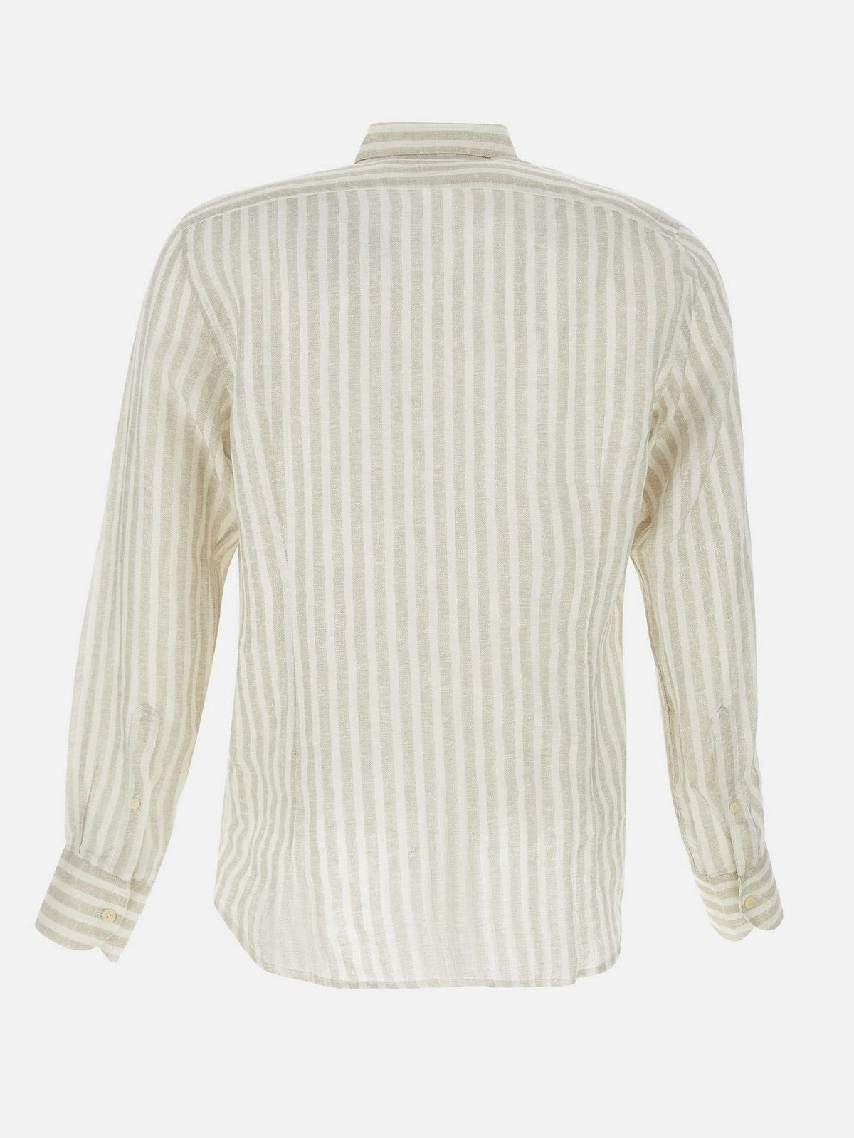 MC2 SAINT BARTH Camicia Uomo  PAMPLONA 01922H LINEN STRIPES V 11