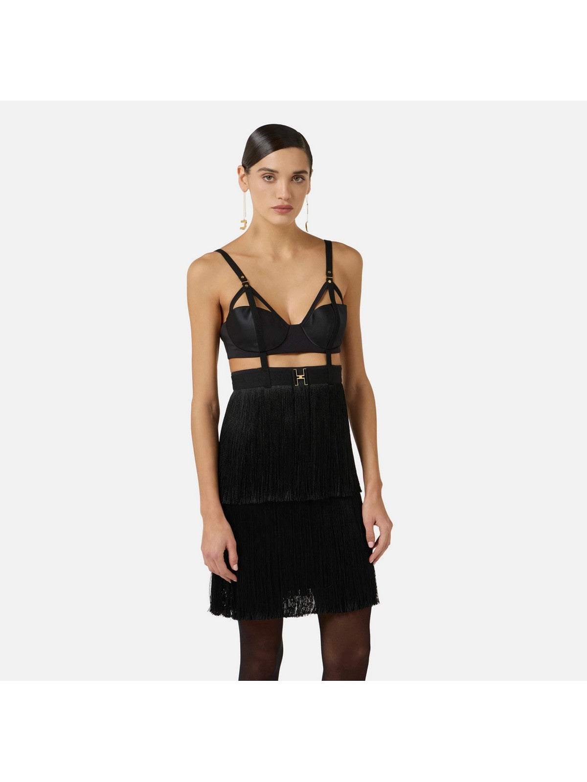 ELISABETTA FRANCHI Abito Donna  AB96662E2 110 Nero