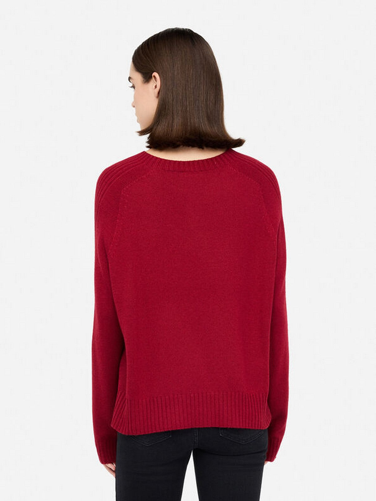 LIU JO WHITE Maglione Donna  MF5444MS76L 91650 Pepper