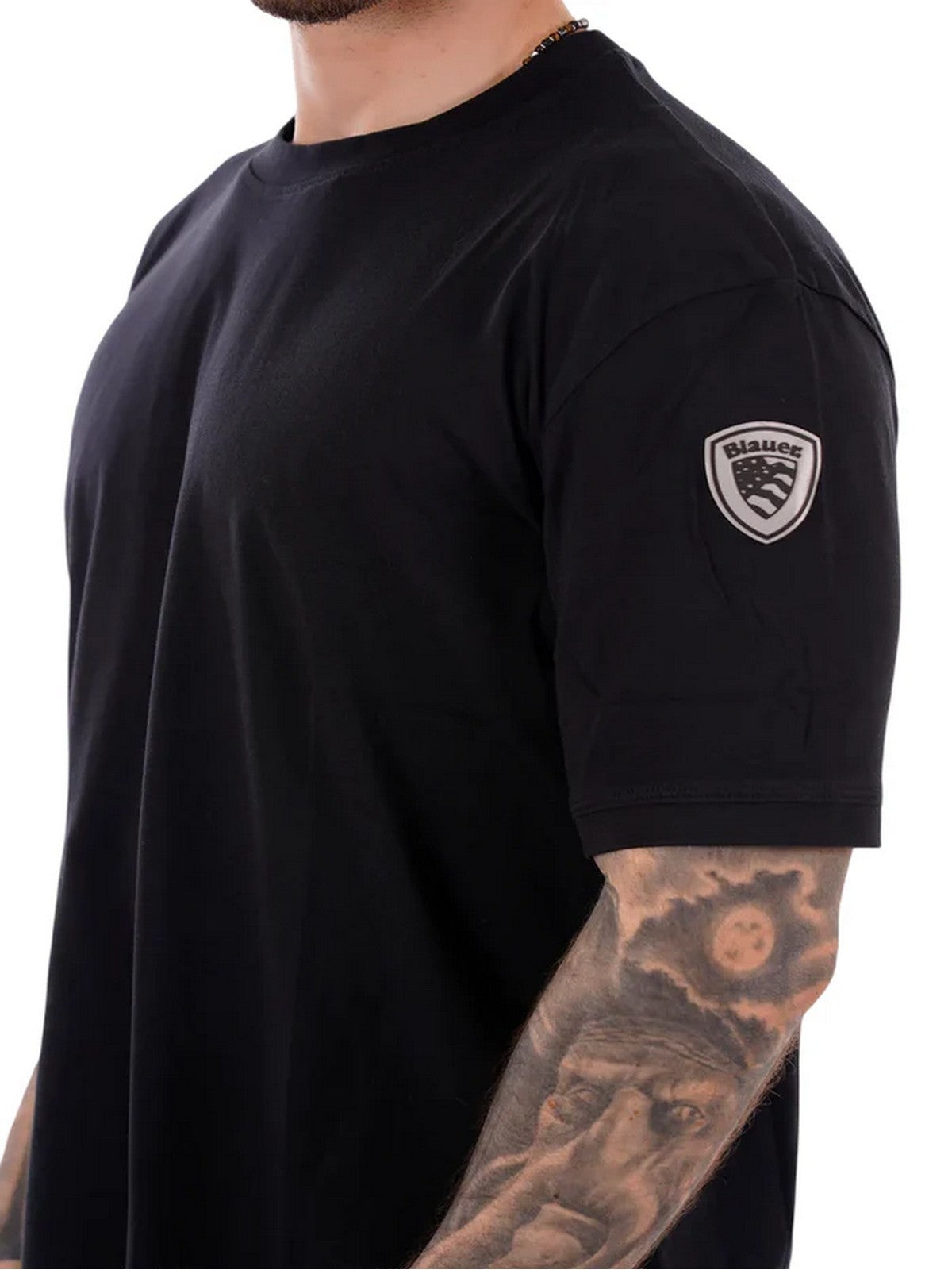 BLAUER T-shirt Uomo HANSON 26SBLUH02068 007439 999 Nero