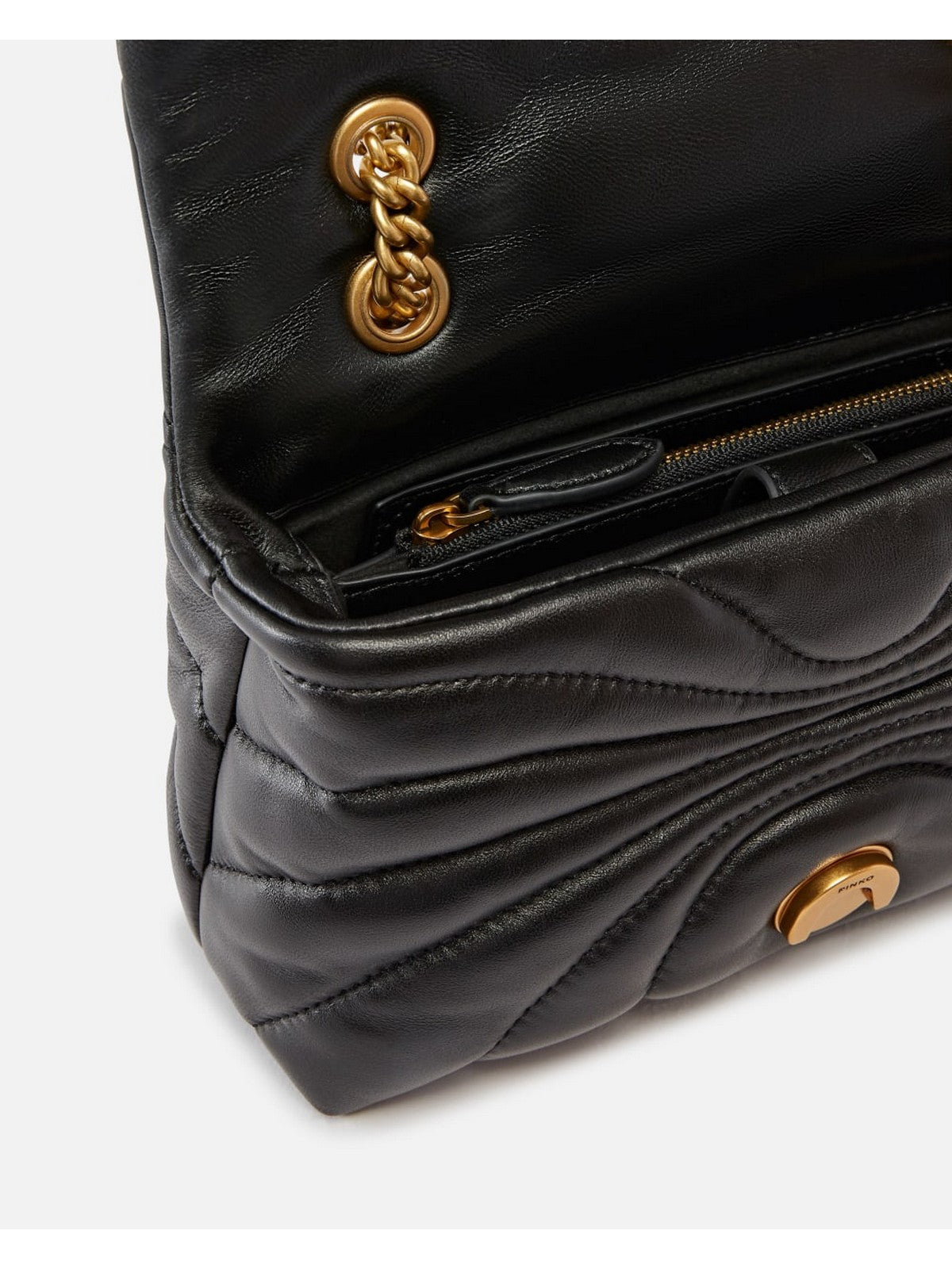 PINKO Pochette Donna LOVE PUFF MINI 100039-A1EX Z99Q BLACK