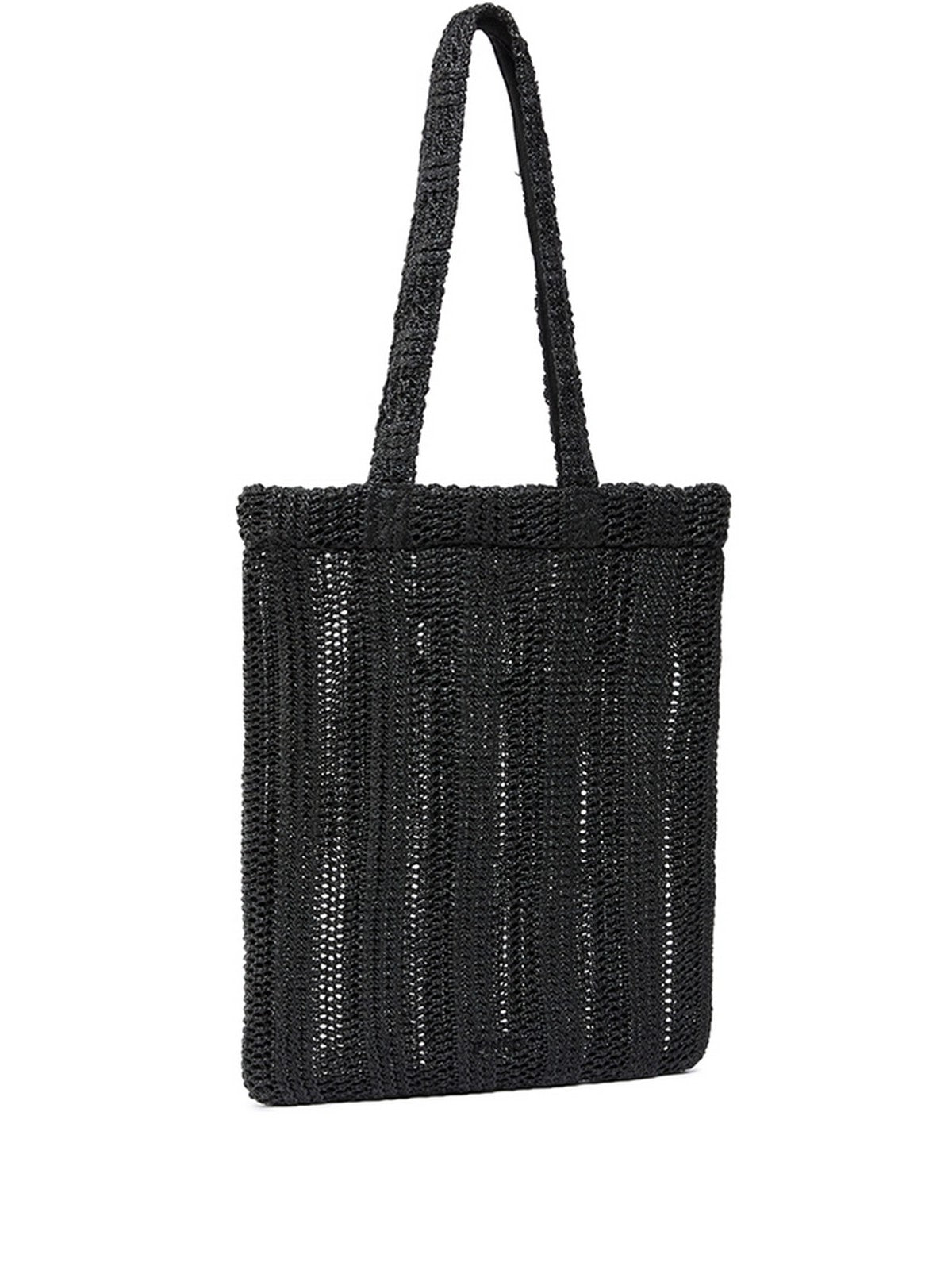 PINKO Borsa Donna EASY TOTE BAG RAFIA 106728-A39Y Z99 NERO LIMOUSINE
