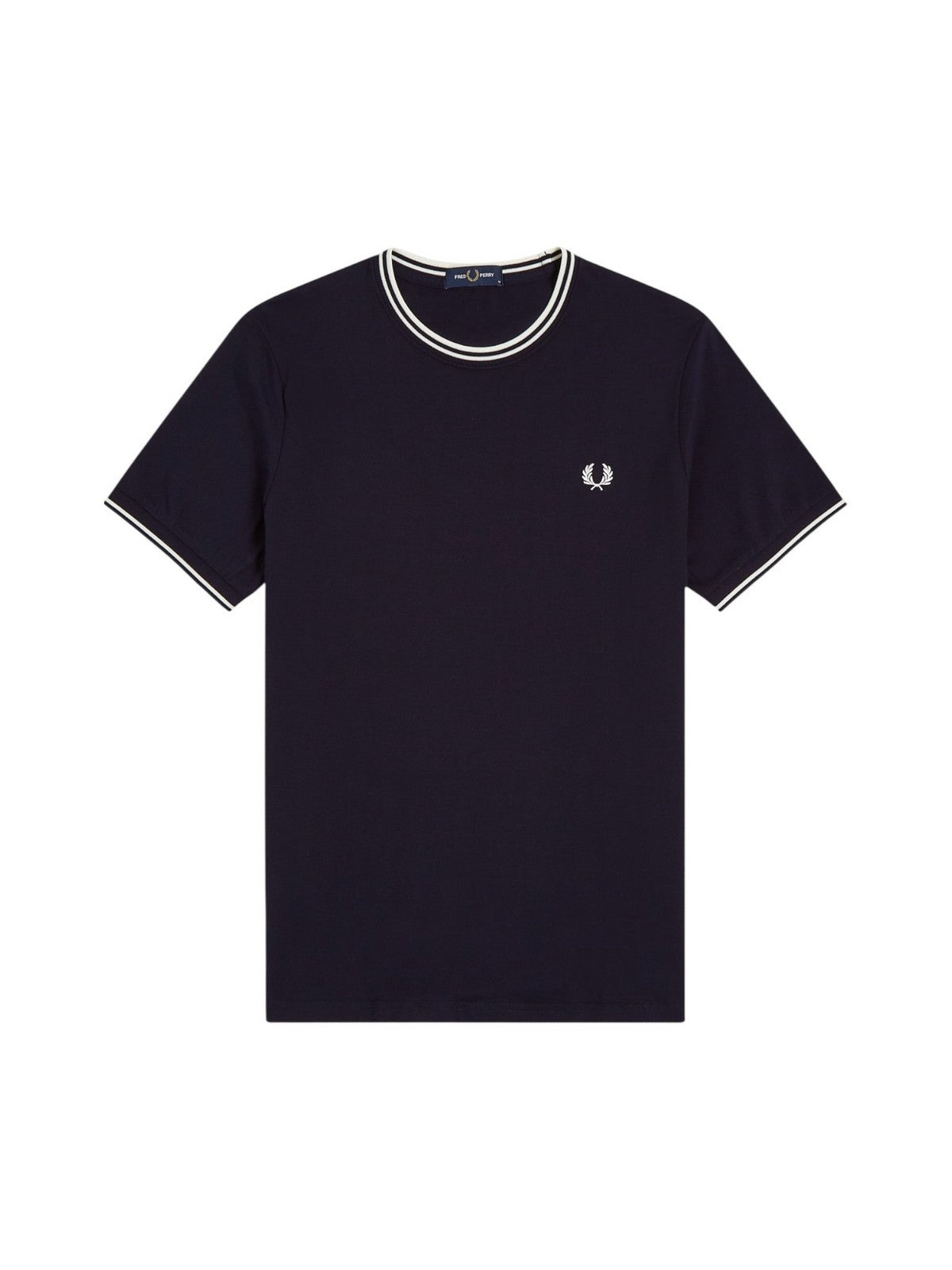 FRED PERRY T-shirt Uomo FP TWIN TIPPED T-SHIRT FP-M1588V-57 795 NAVY