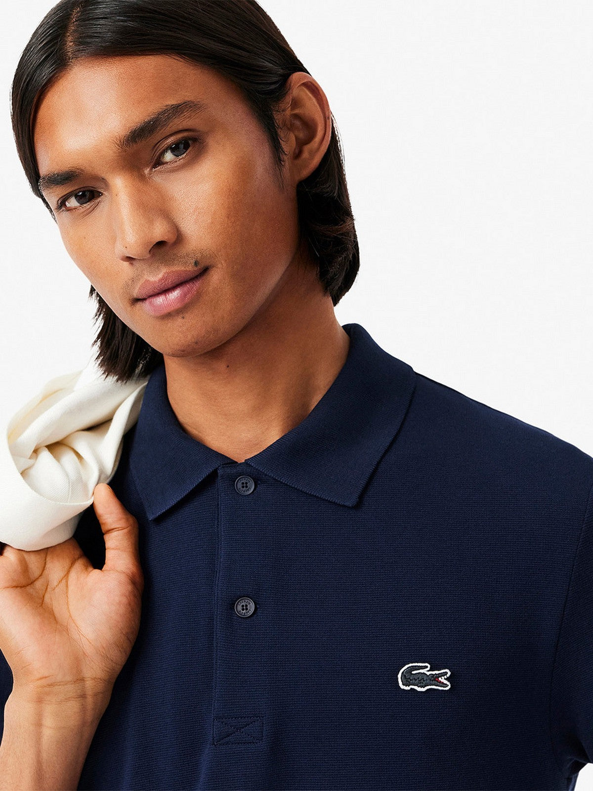 LACOSTE Polo Uomo  DH5522 166 Blu gioboutiqueweb