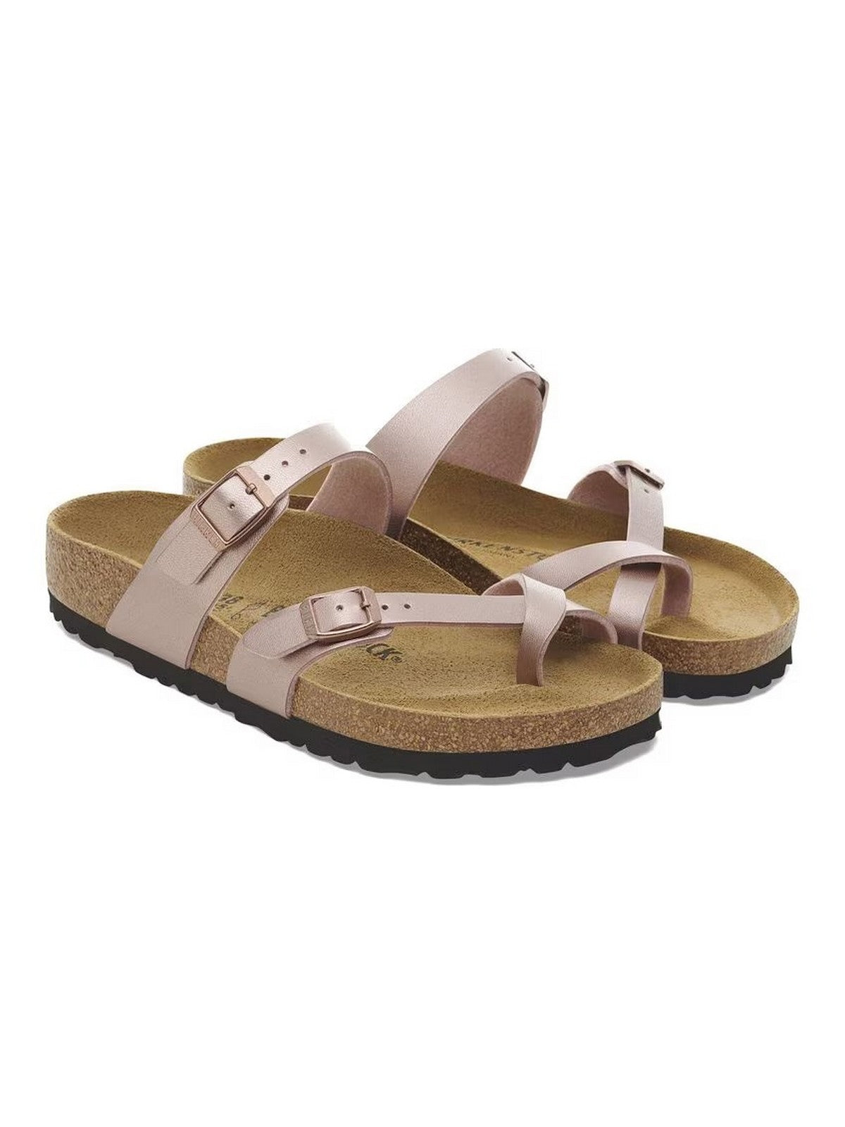BIRKENSTOCK Sandalo Donna Mayari copper, Birko Flor 1029813 Rosa gioboutiqueweb