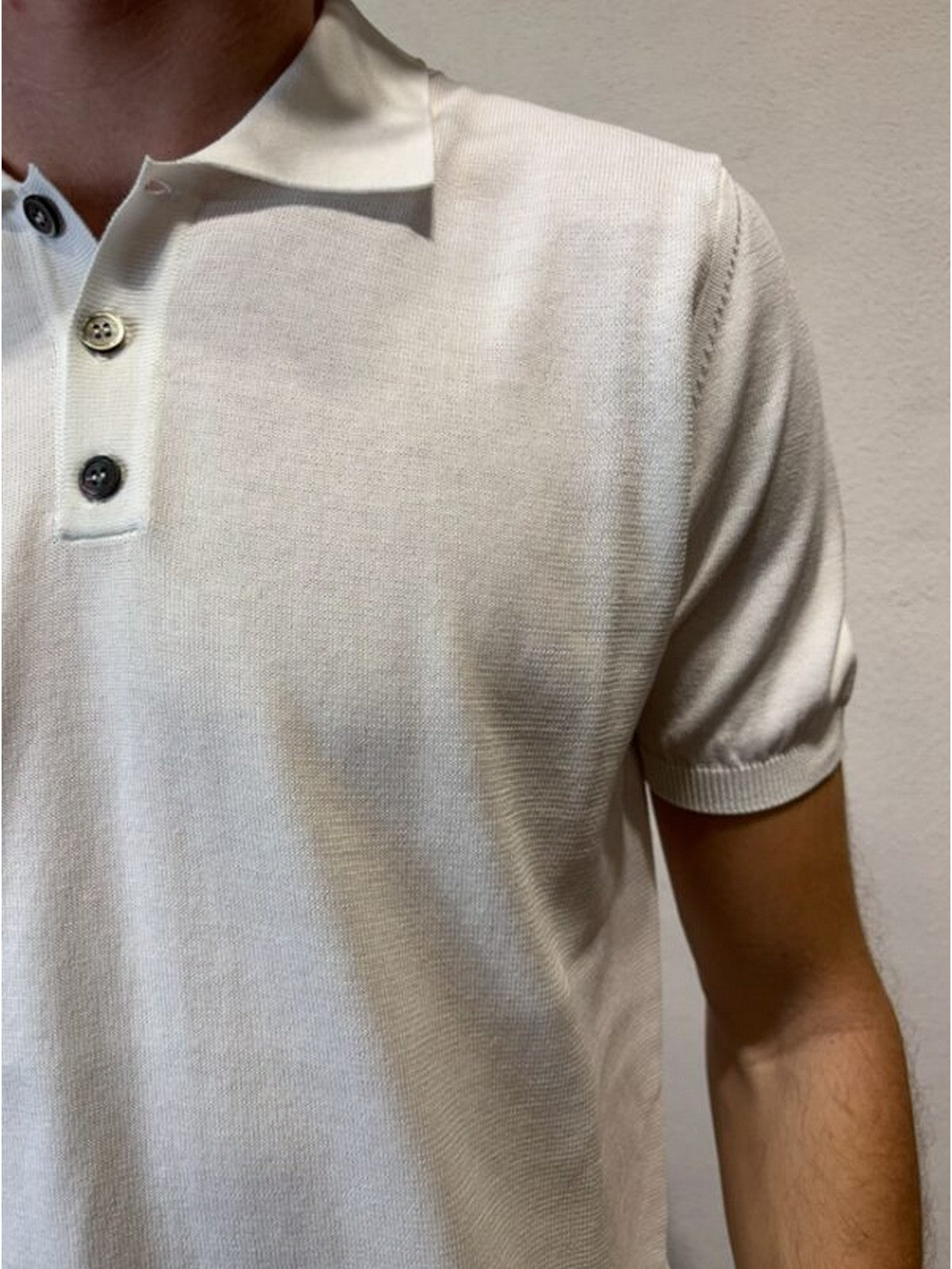 ALPHA STUDIO Polo Uomo  AU-5043B 1000 Bianco