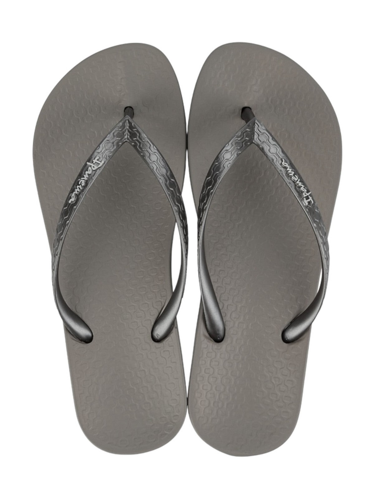 Ipanema Flip Flops Frau Anatomischer Ipanema Tan Fem Ip.81030 AR758 Grau