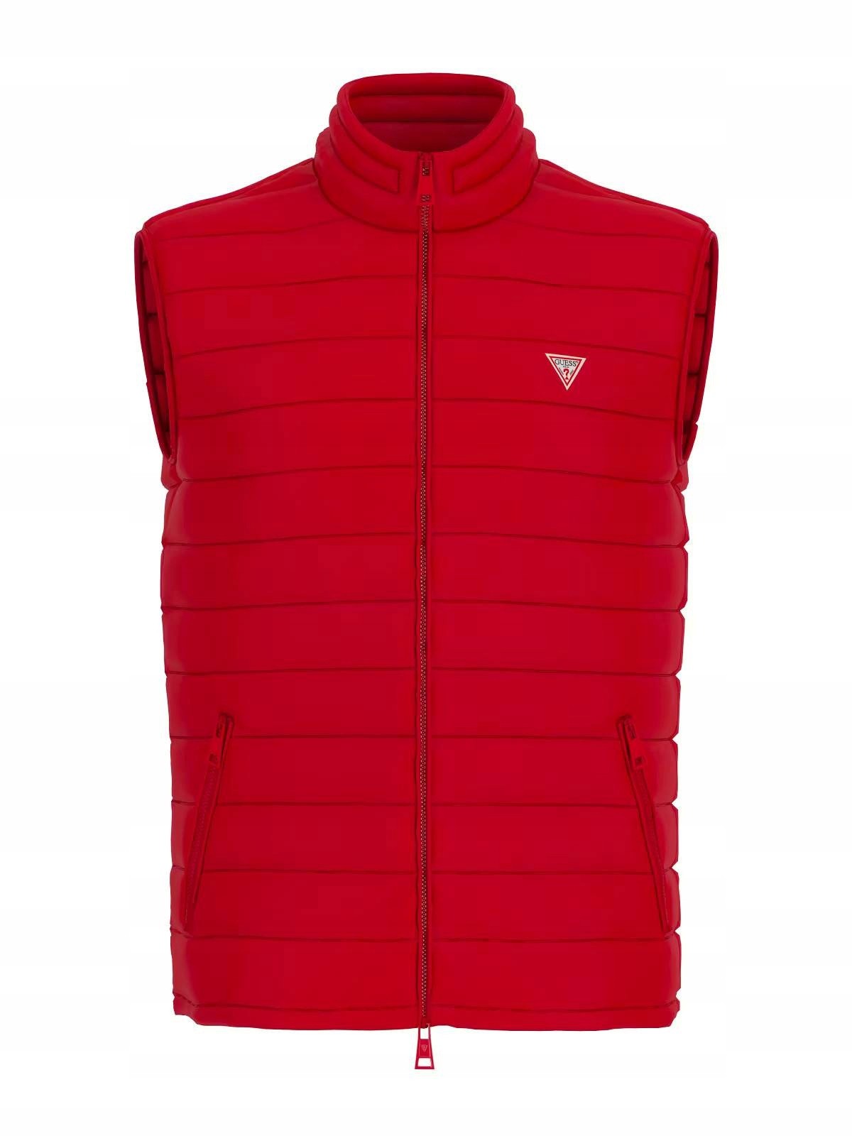 GUESS Gilet Uomo Gj Hooded Puffer Ves M4YN11 WG922 G585 Rosso gioboutiqueweb