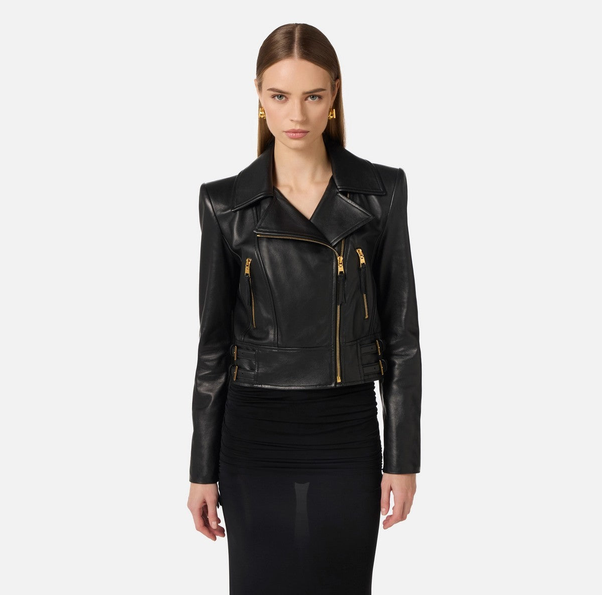 ELISABETTA FRANCHI Giubbino Donna  GD57Z61E2 110 Nero