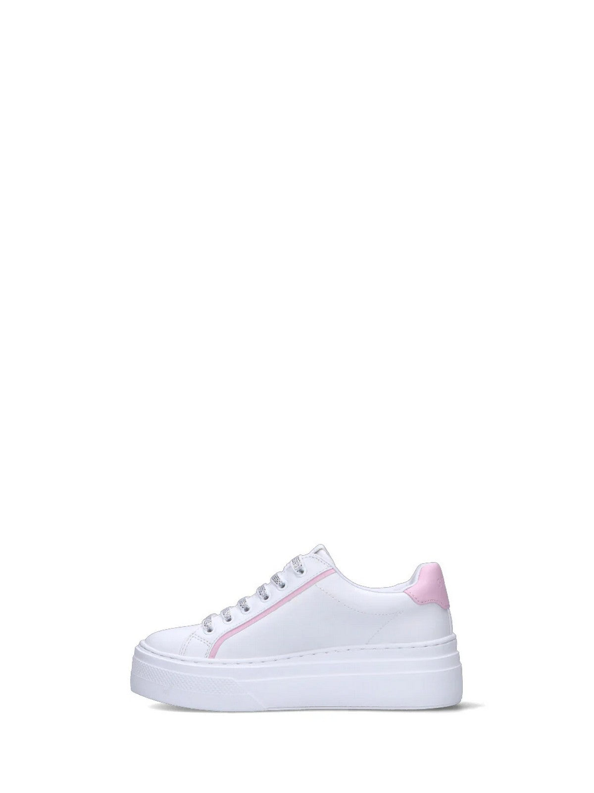 GUESS Sneaker Donna AMERIA FLJMRI ELE12 WHIPI WHITE/PINK gioboutiqueweb