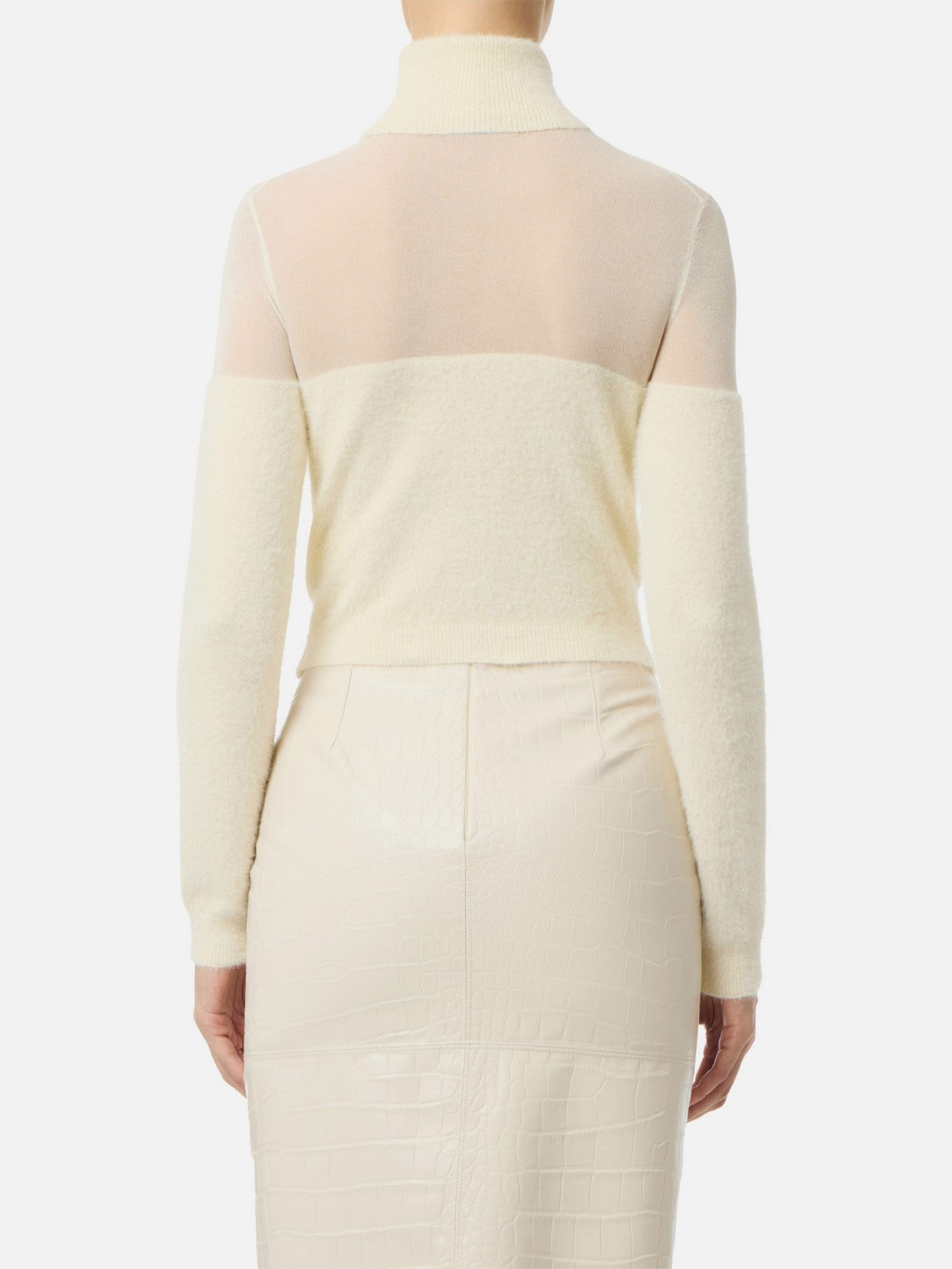 ELISABETTA FRANCHI Maglia Donna  MK54T57E2 DZ9 MILK