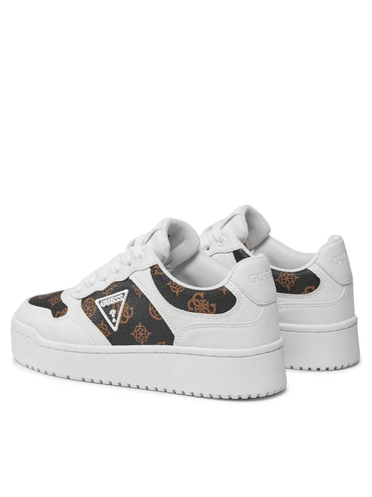 GUESS Sneaker Donna MIRAM2 FLPMI2 FAL12 WHIBR WHITE BROWN