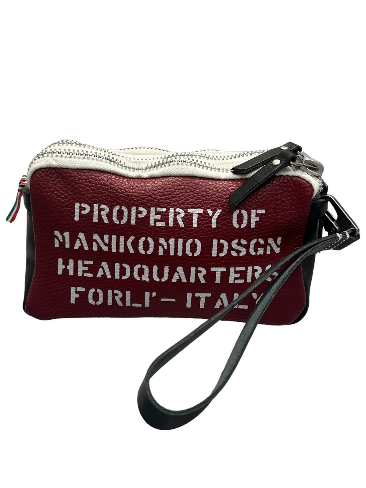 Manikomio DSGN Bag Bag Man Borbello Clutch PM17 Rojo