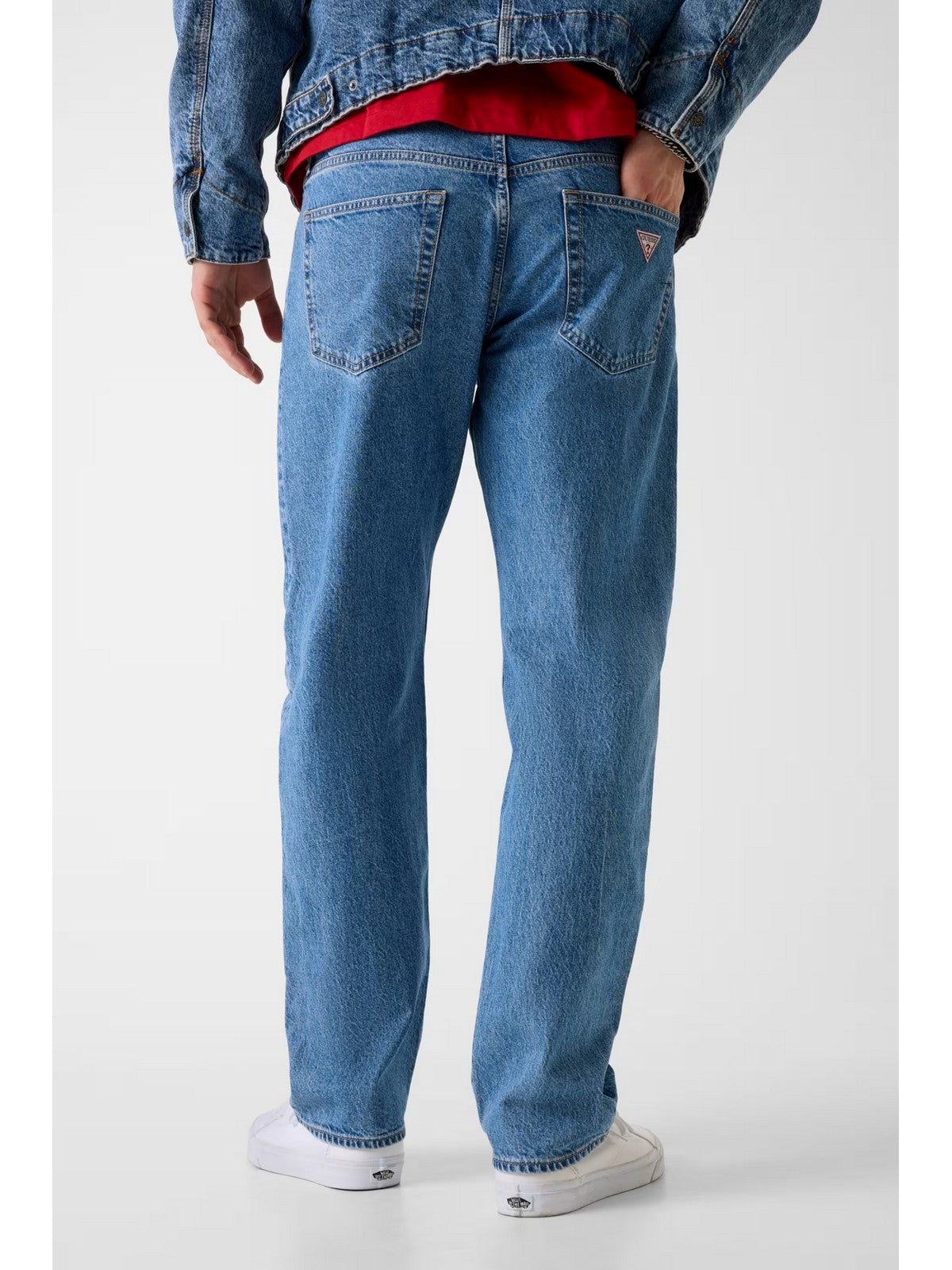 GUESS Jeans Uomo GJ G16 STRAIGHT M5YA1B D633A IAMW IN ARTISTIC MEDIUM W