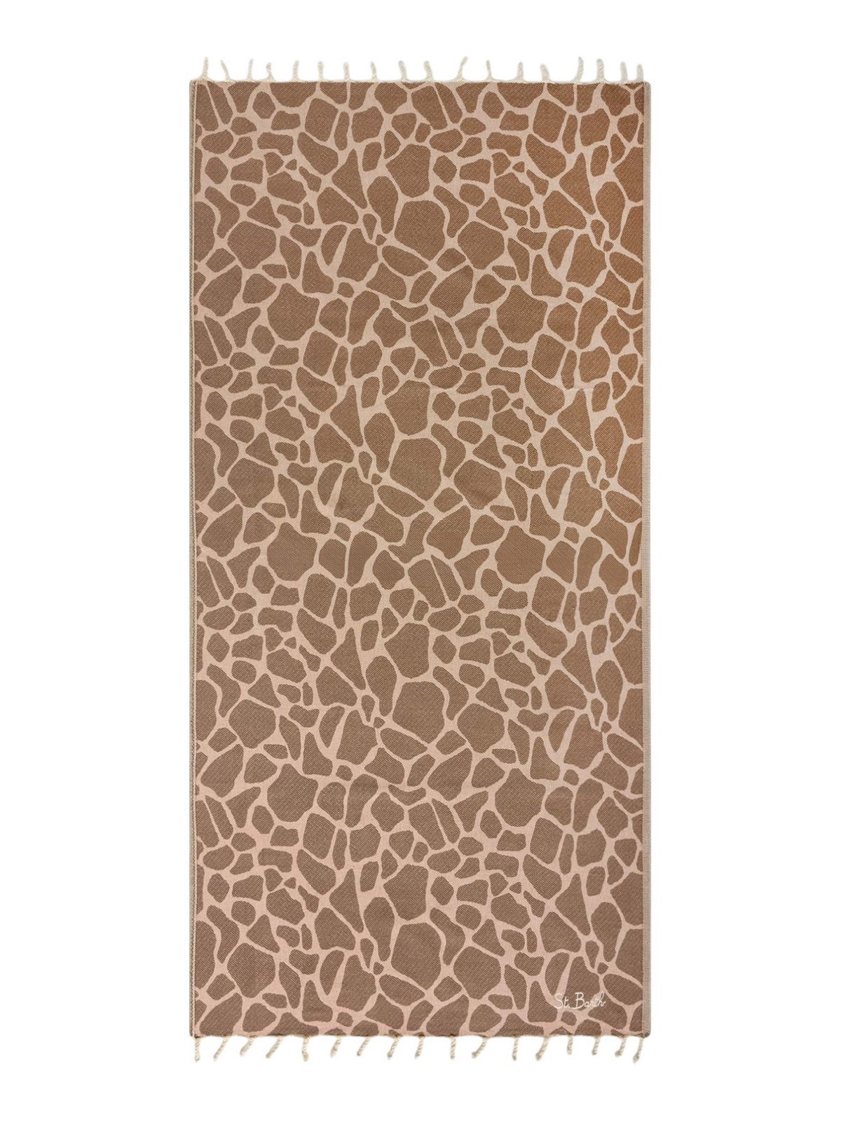 MC2 SAINT BARTH Telo mare Donna  FOUTAS J N 01061L GIRAFFE SKIN 18 EMB