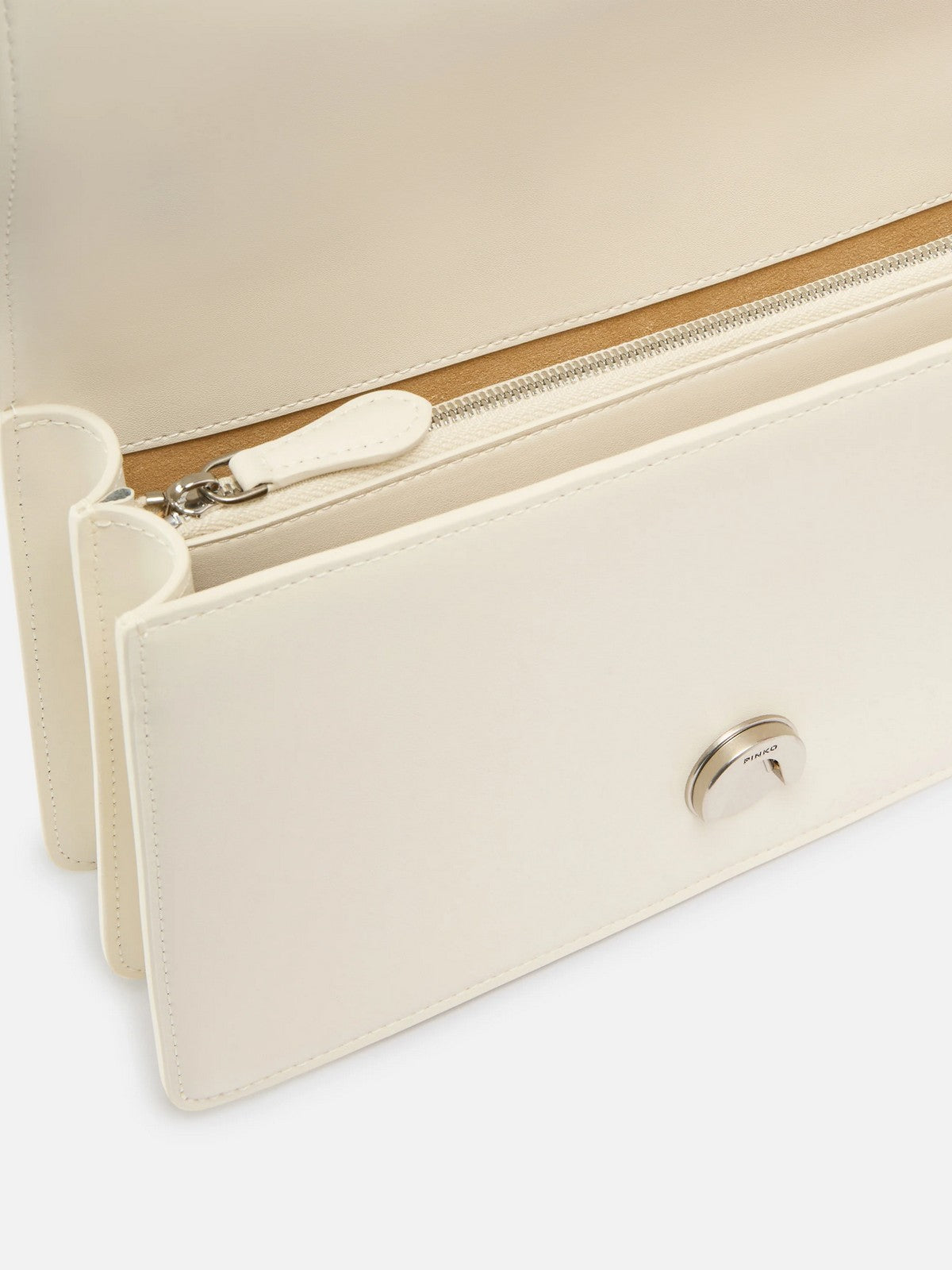 Pinko Woman Bag Love One Classic DC Vitello SE 100941-A0F1 Z14O White