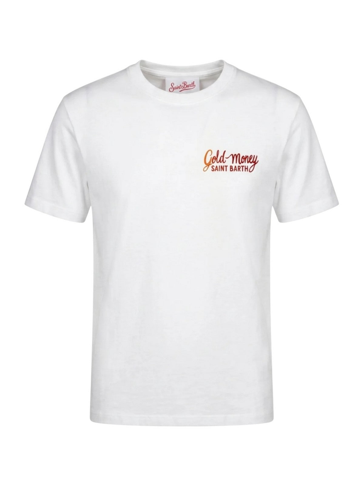 MC2 SAINT BARTH T-shirt Donna  EMILIE 08769L GOLD MONEY WOMAN 01N