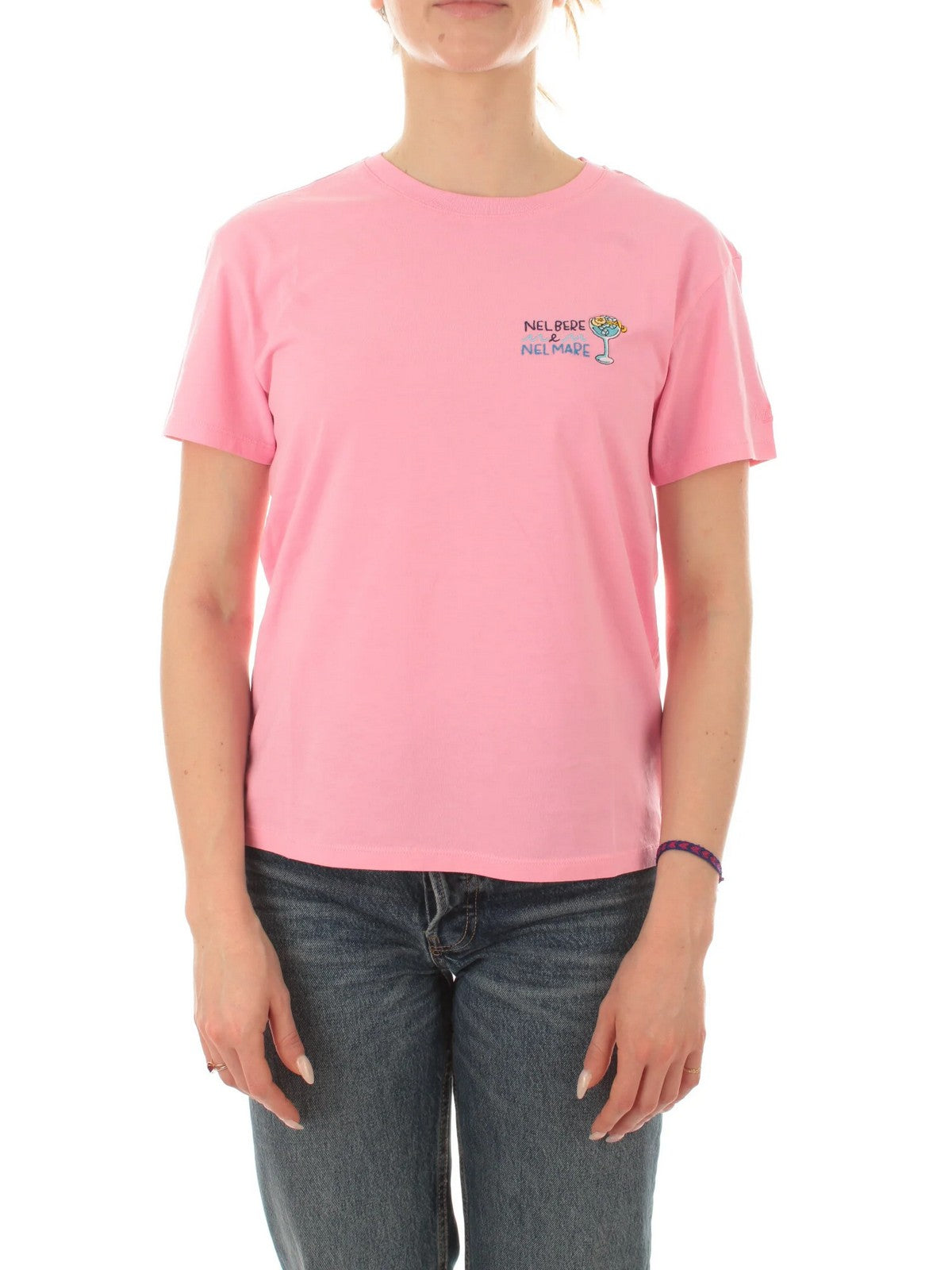 MC2 Saint Barth T-Shirt und Pole Women Emilie 04962f Rosa