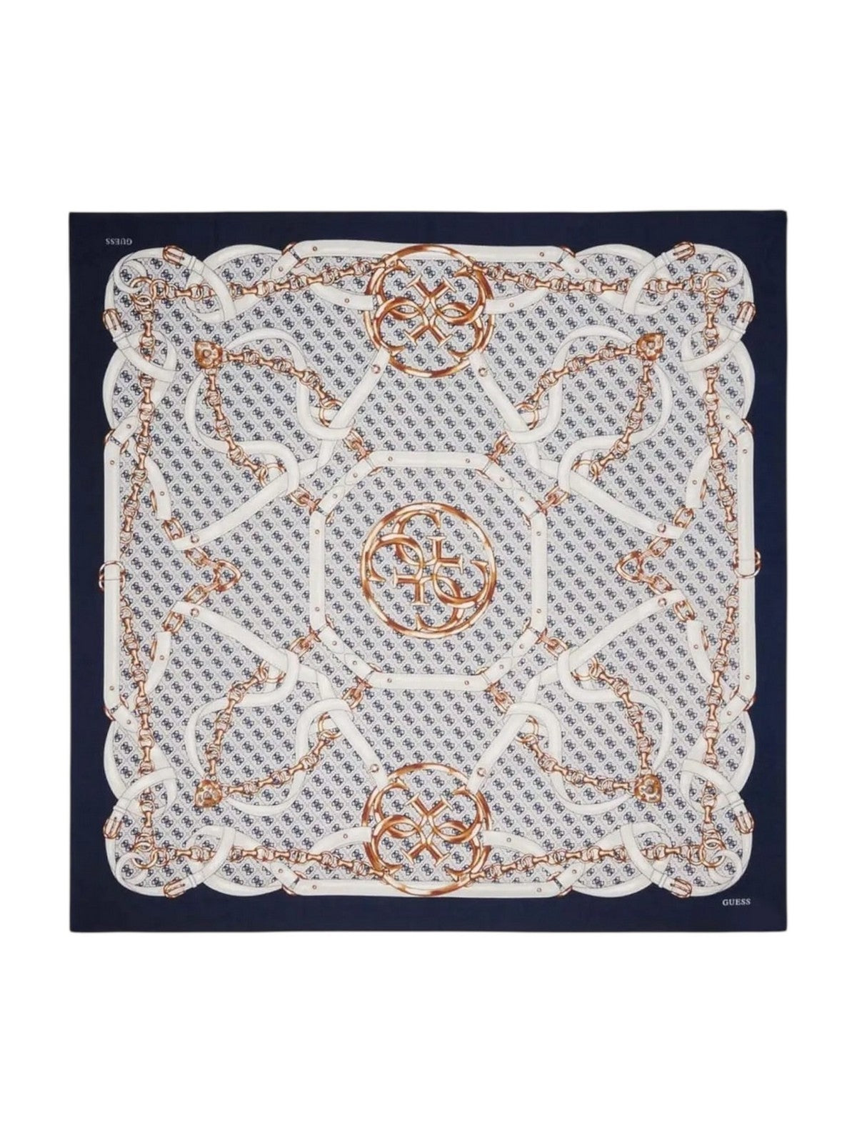 GUESS Foulard Donna NOELLE PRINTED KEFIAH 130X130 AW5412 POL03 BLU BLUE