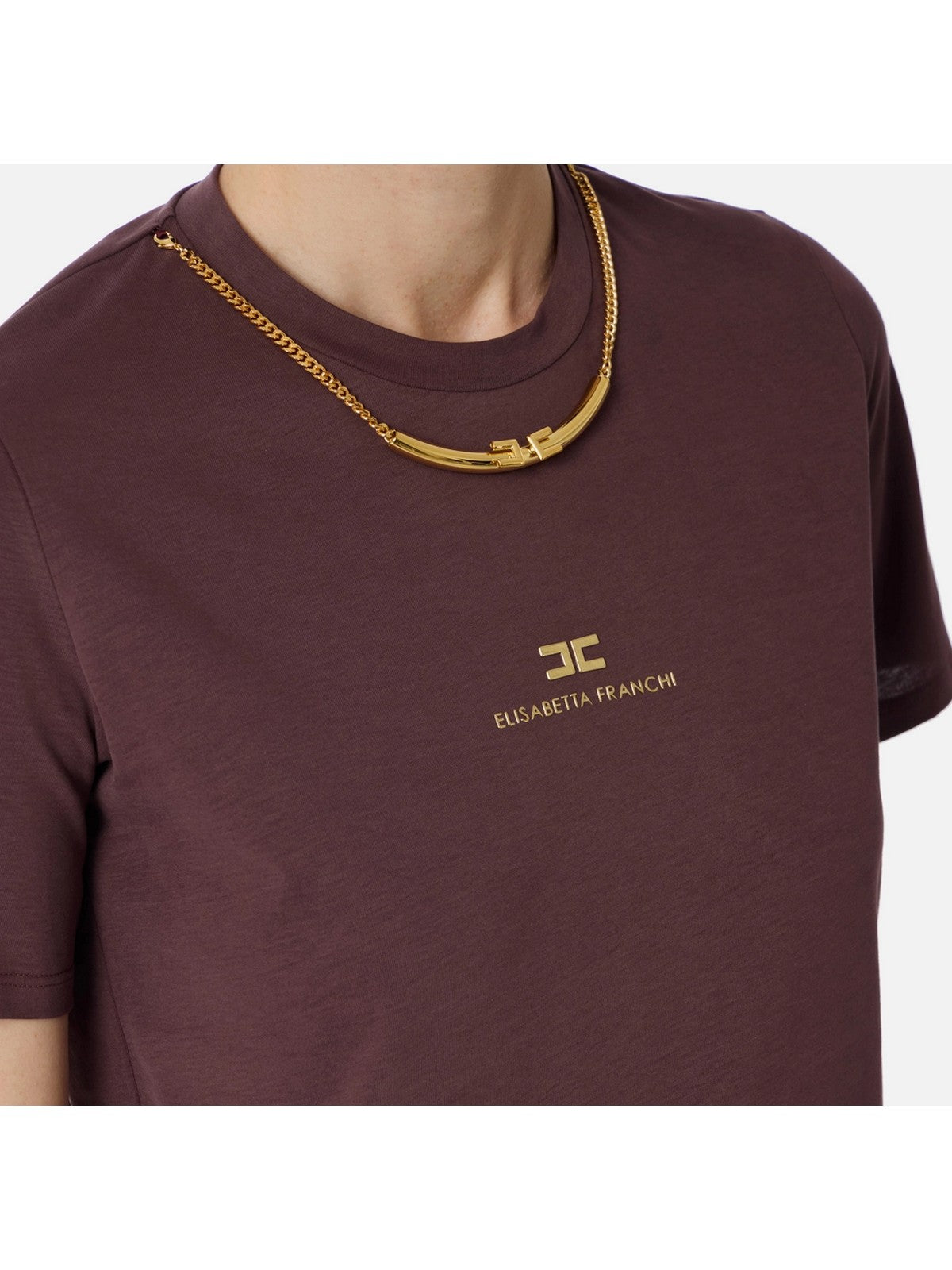 ELISABETTA FRANCHI T-shirt Donna  MA02856E2 EA4 MERLOT
