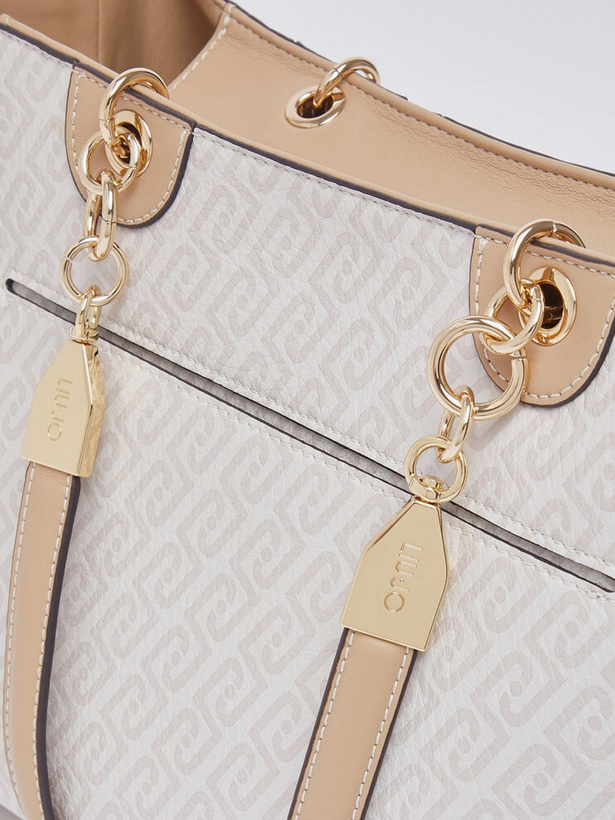LIU JO ACCESSORIES Borsa Donna  AA6104E1118 C3920 Naturale/dk.cipria