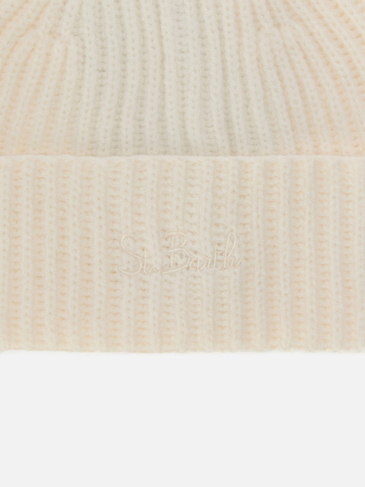 MC2 SAINT BARTH Cappello Bambine e ragazze  MOSS JR WOOL 00040I 10 OFF WHITE