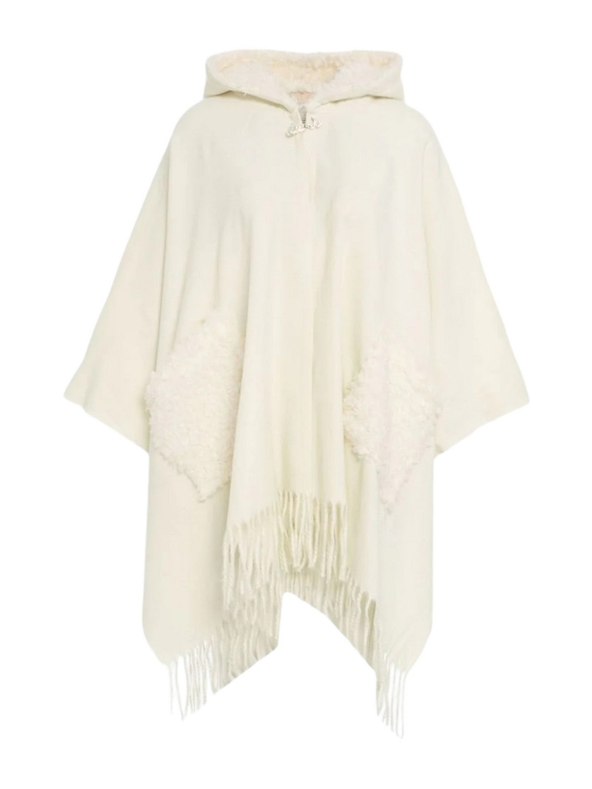 LIU JO SOFT Poncho Donna  2F4018T0300 10701 Bianco