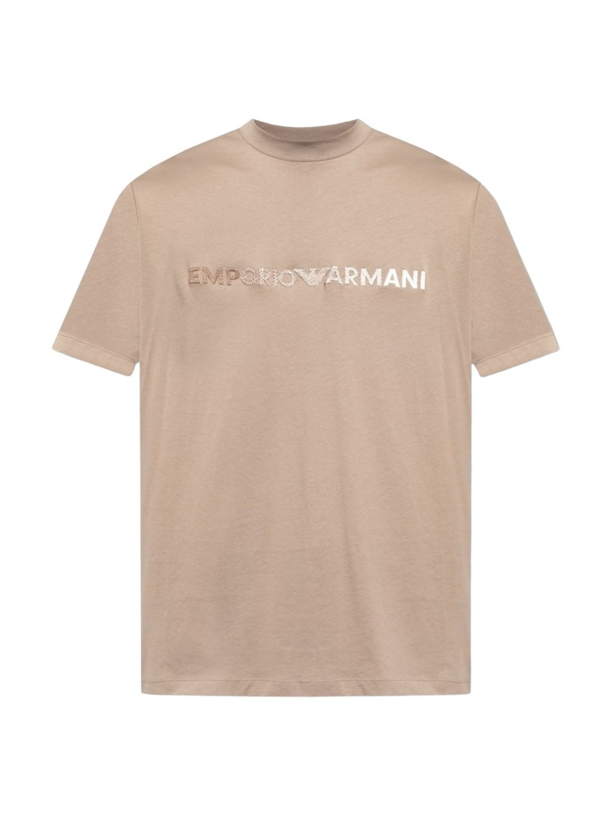 Emporio Armani T-Shirts und 3D1TG3 1JPZZ 06G7 Beige