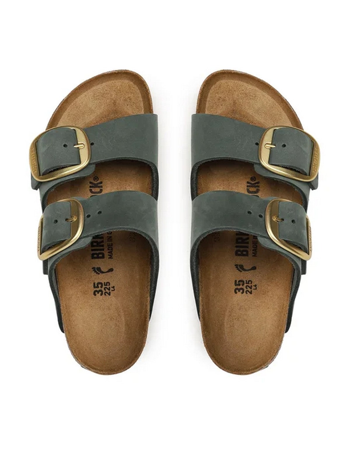 Birkenstock Sandalo Donna Arizona 1025367 Grün