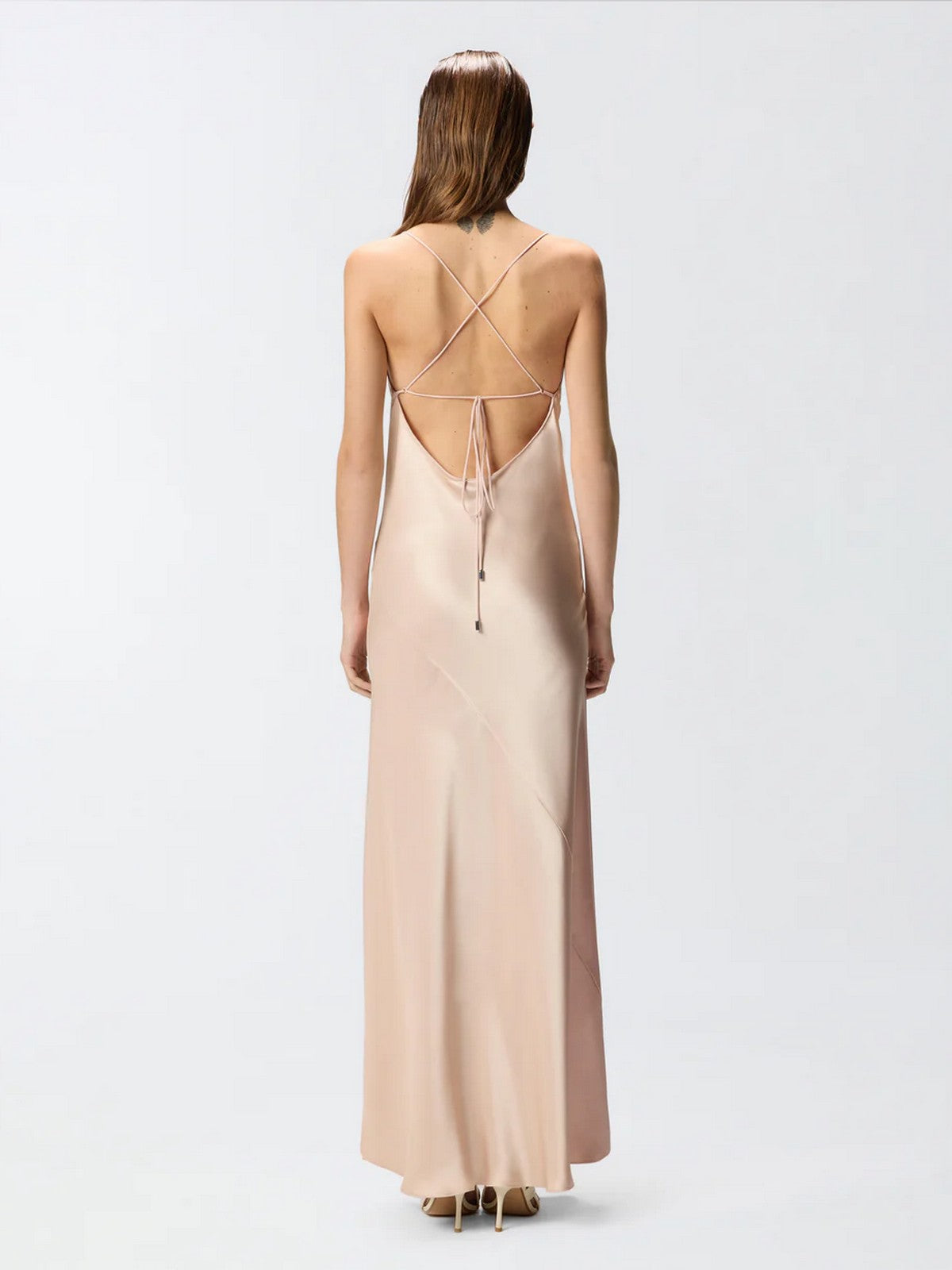 PINKO Abito Donna FARRO ABITO 106587-A1Y5 Q35 ROSA MOGANO