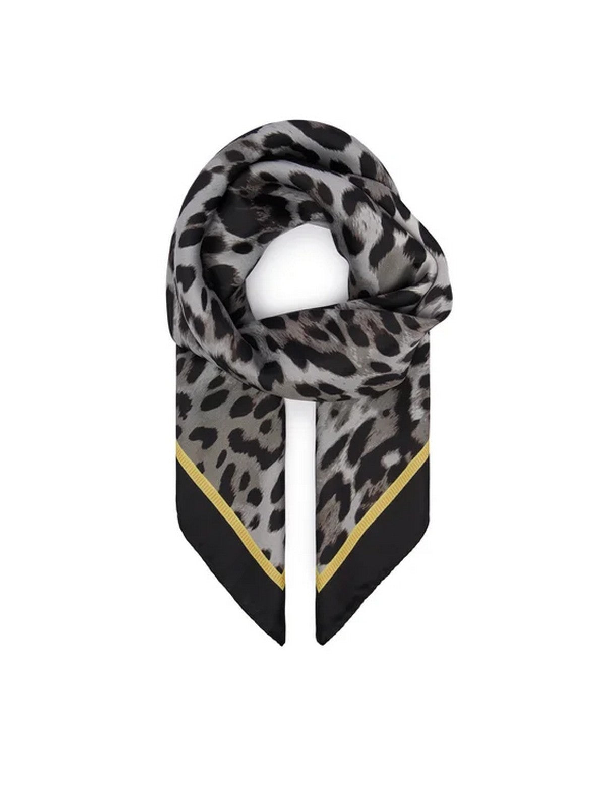 GUESS Foulard Donna MIMINA FOULARD 90X90 AW5376 SIL90 LEO LEOPARD