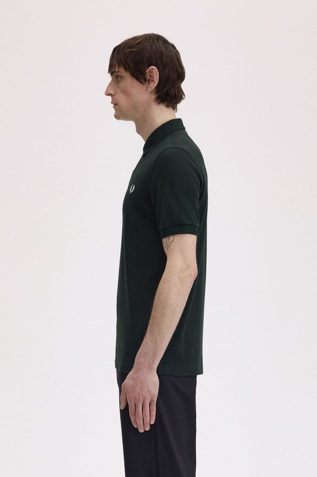 FRED PERRY Polo Uomo FP THE FRED PERRY SHIRT FP-M6000-57 T50 NIGHTGREEN/SNWHT