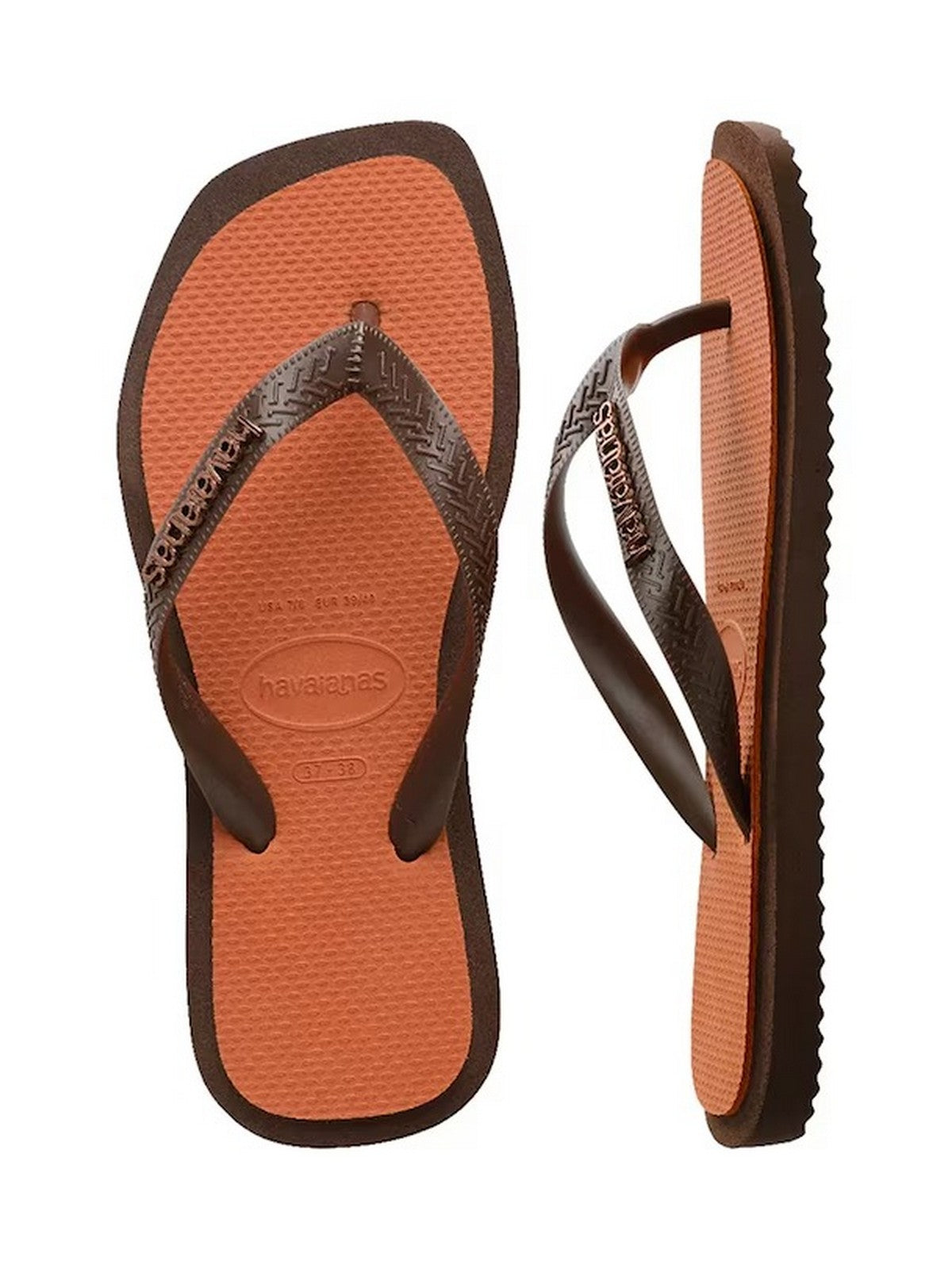 HAVAIANAS Infradito Uomo Hav. Top surfer I 4149944.0727 DARK BROWN gioboutiqueweb