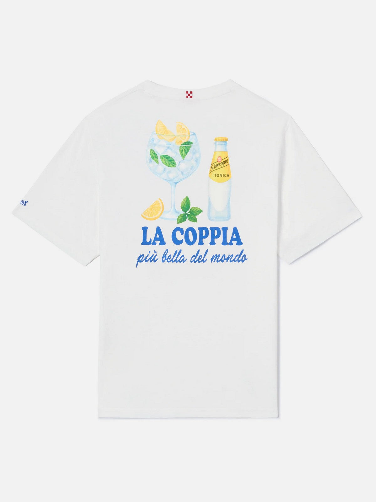 MC2 SAINT BARTH T-shirt Uomo  PORTLAND 04568L COPPIA SCHWEPPES 01N gioboutiqueweb