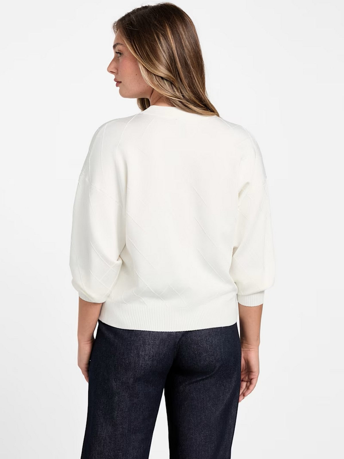 MARCIANO Cardigan Donna MILEY CARDI SWTR 5YGR13 5036Z G056 WHITE PEAKS