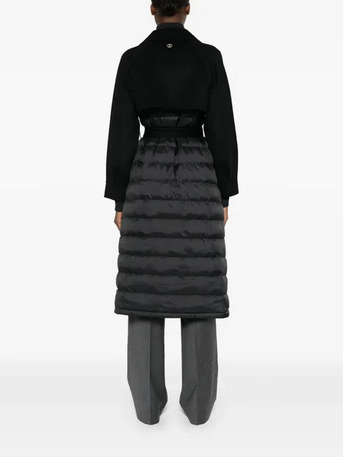 TWINSET Piumino Donna PADDED CITY COATS 252TP2221 00006 Nero