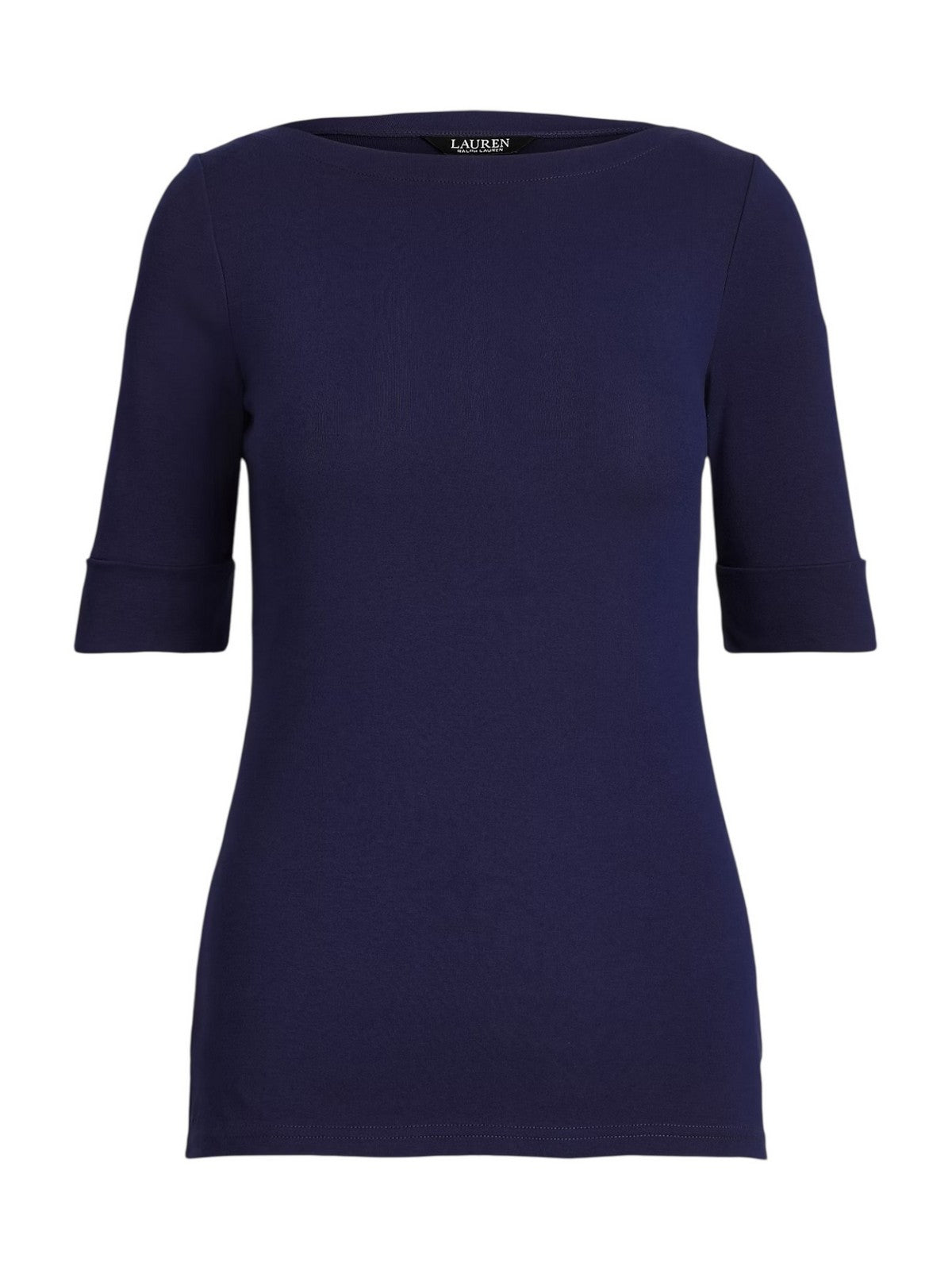 LAUREN RALPH LAUREN Maglia Donna JUDY-ELBOW SLEEVE-KNIT 200654963 079 LAUREN NAVY