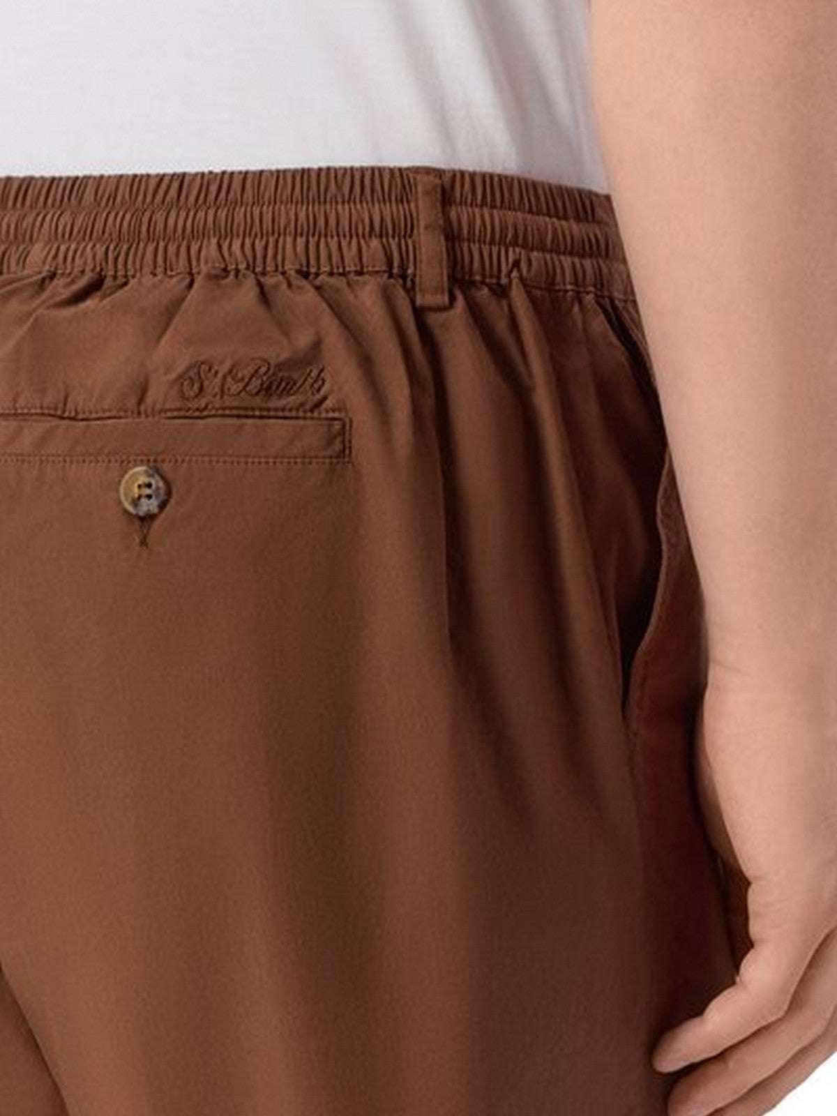 MC2 SAINT BARTH Bermuda Uomo  ISCHIA 00539L COTTON 18 BROWN