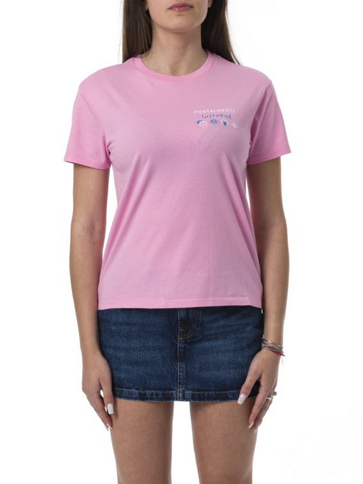 MC2 SAINT BARTH T-Shirt et Polo Femme EMILIE 05726F Rose