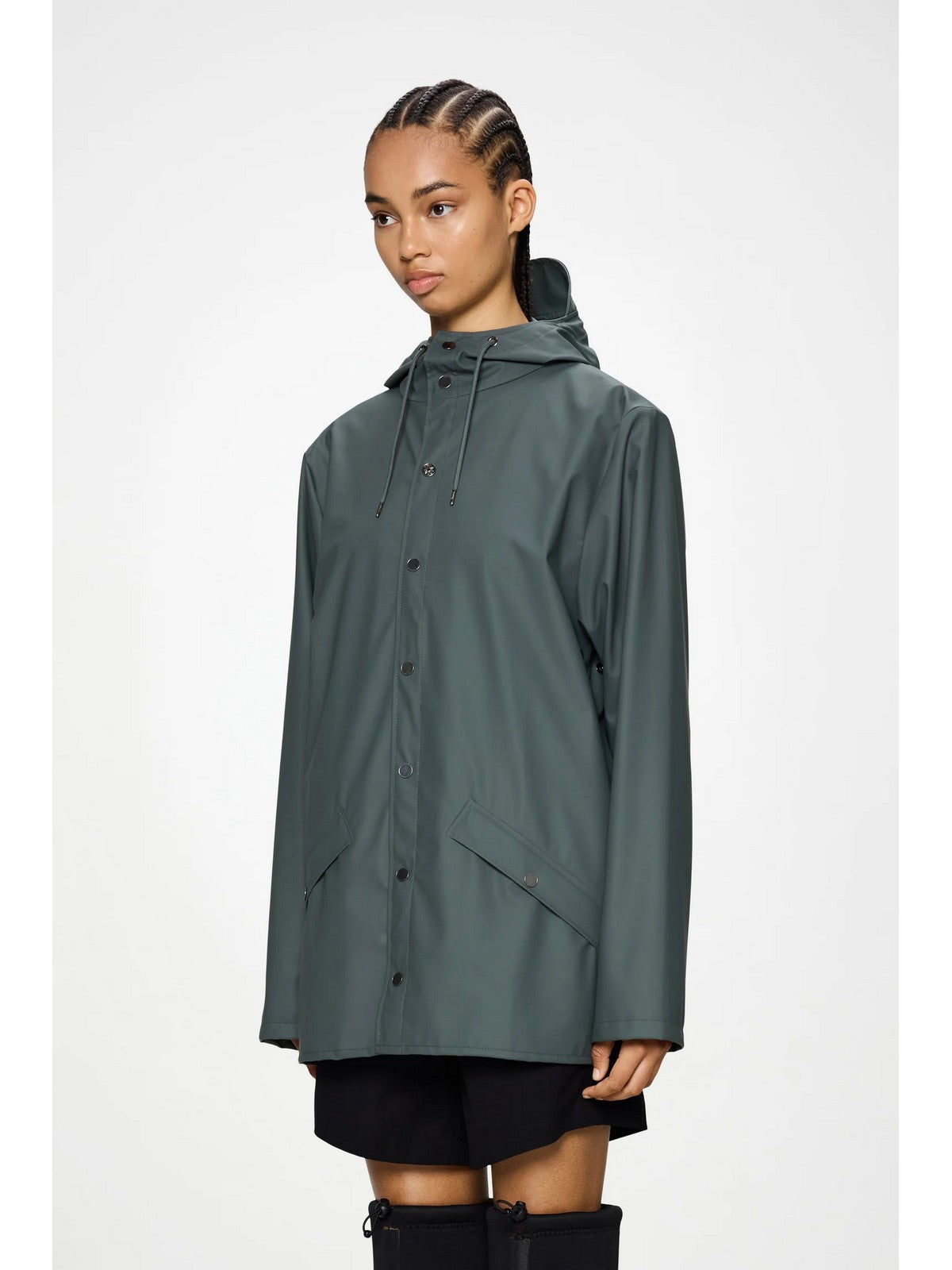 RAINS Giubbino Unisex adulto  12010 153 DARK GREY DARK GREY