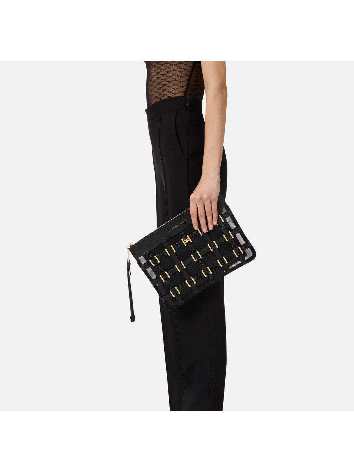 ELISABETTA FRANCHI Borsa Donna  BS03A62E2 110 Nero